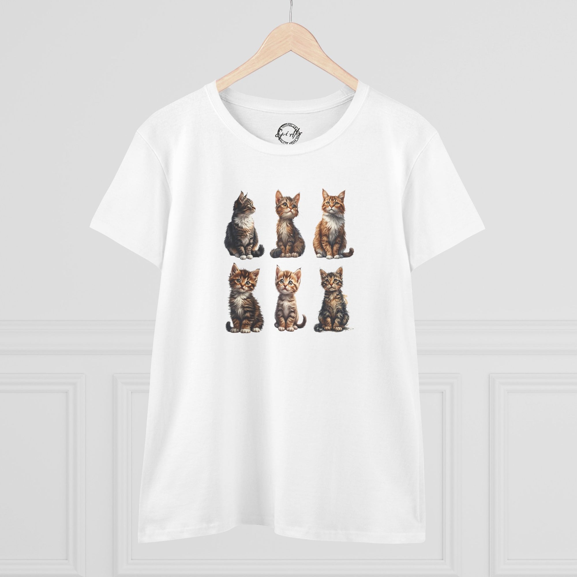 Cute Kittens Women's Cotton T-Shirt