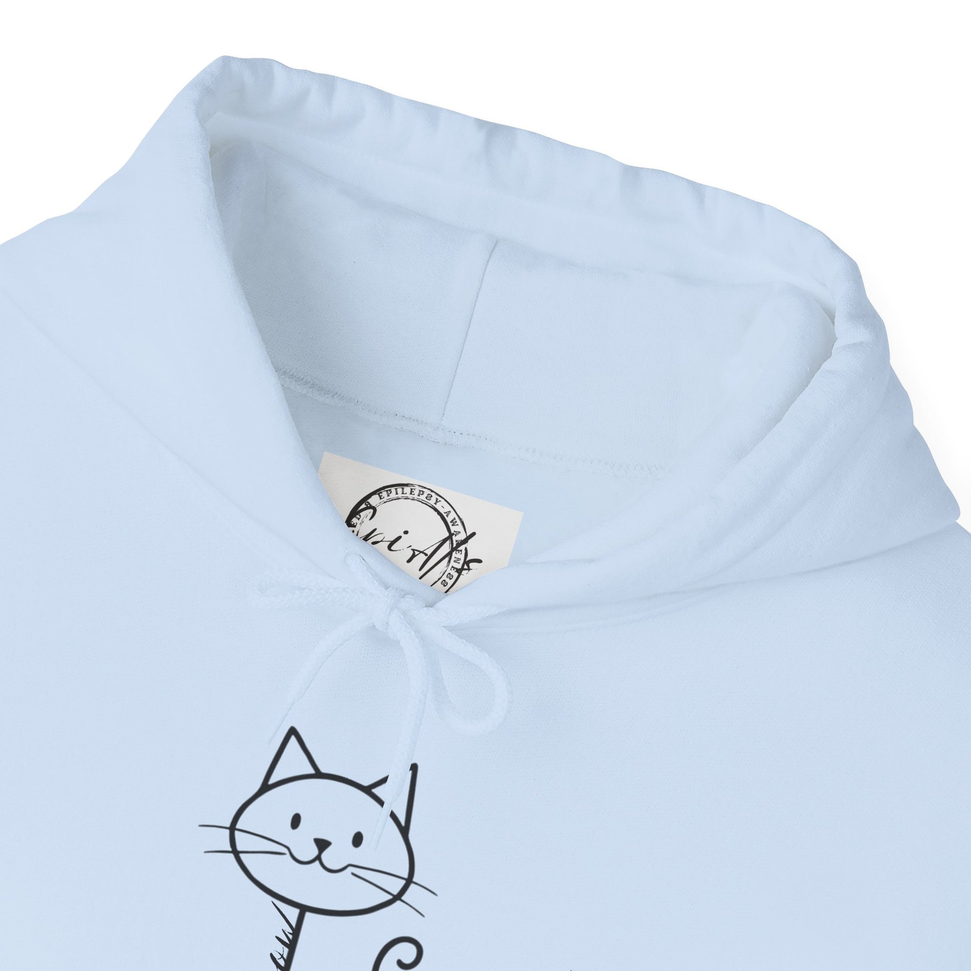 Cozy Stick Cat Lover Hoodie