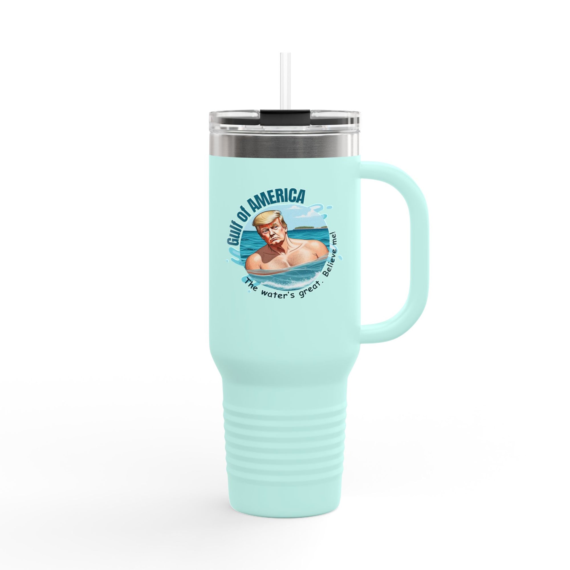Insulated Travel Mug - American Gulf Design for Adventure Seekers