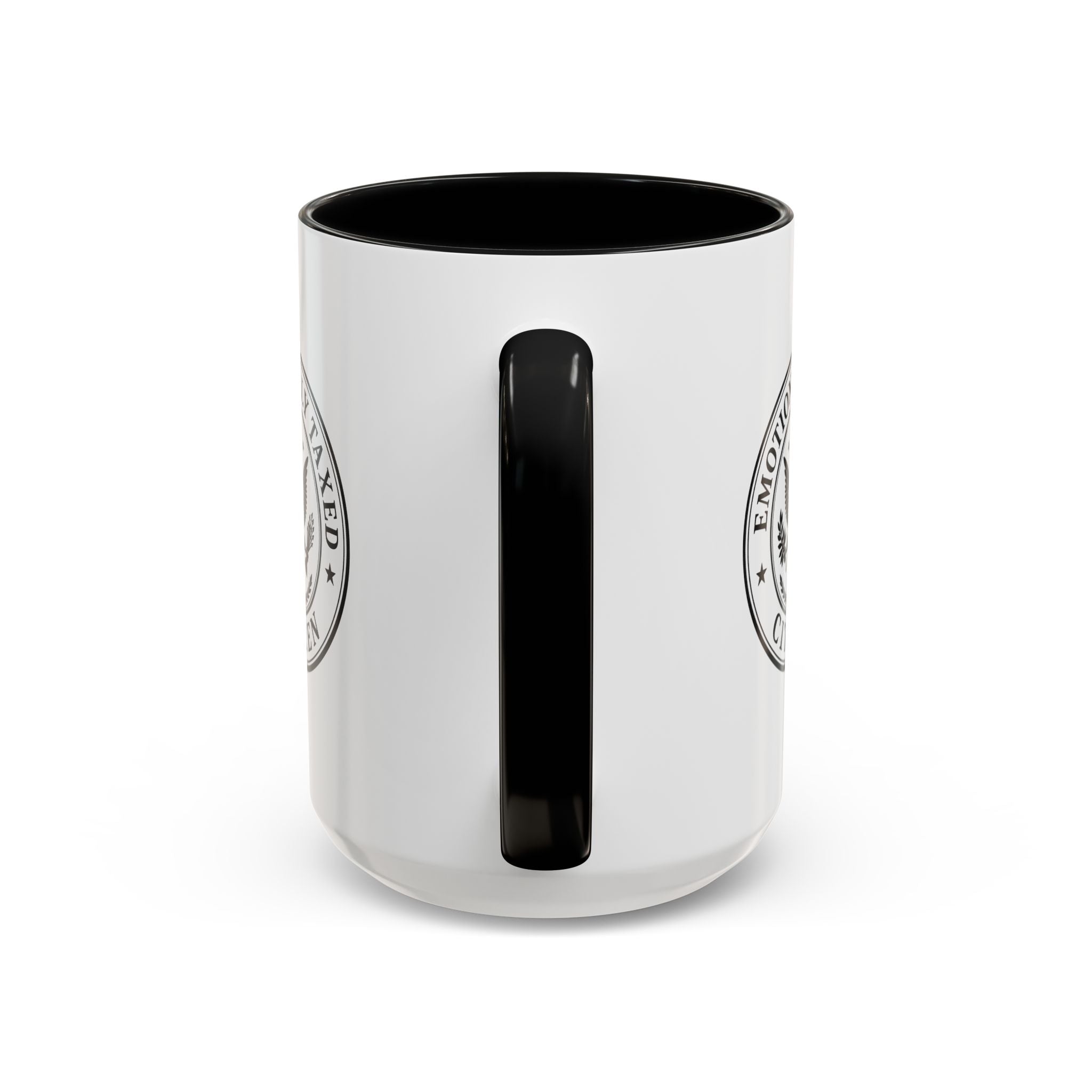 Emotionally Taxed Citizen Accent Mug | Existential Office Mug