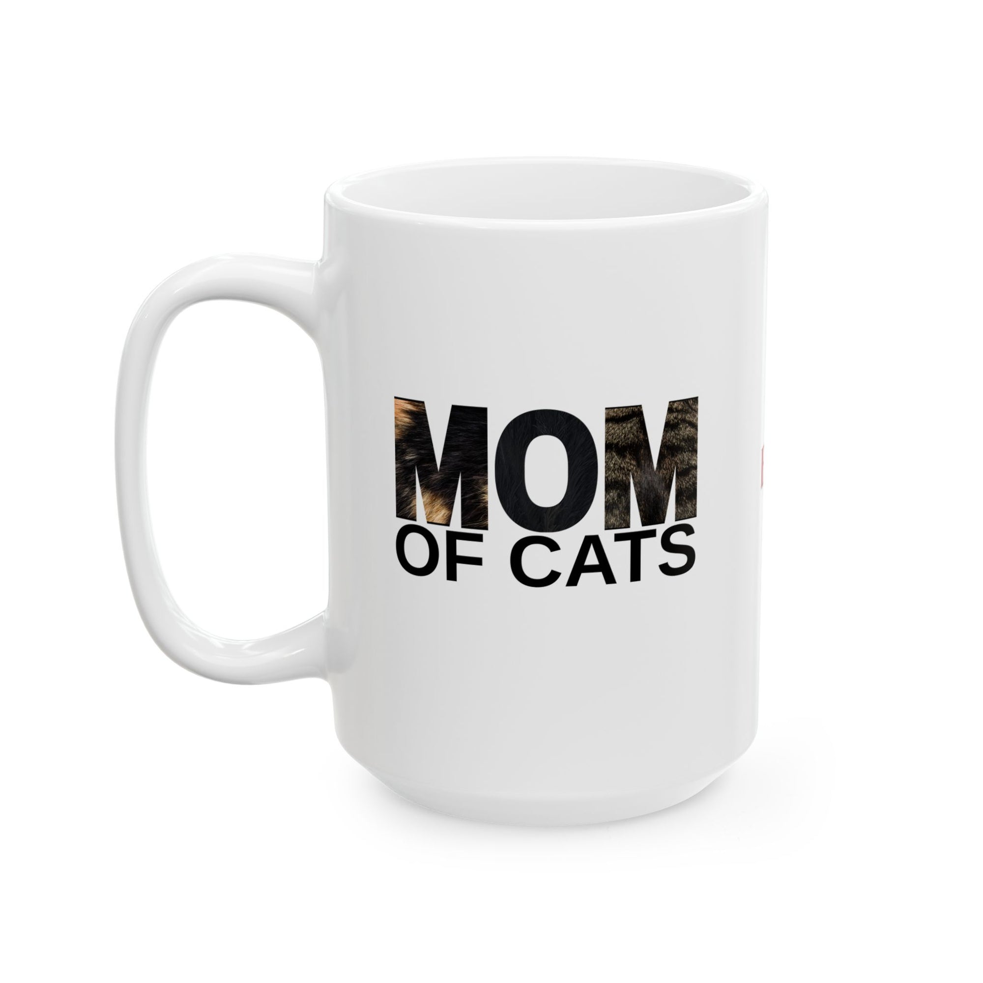 Mom of Cats Ceramic Mug - Perfect Gift for Cat Lovers