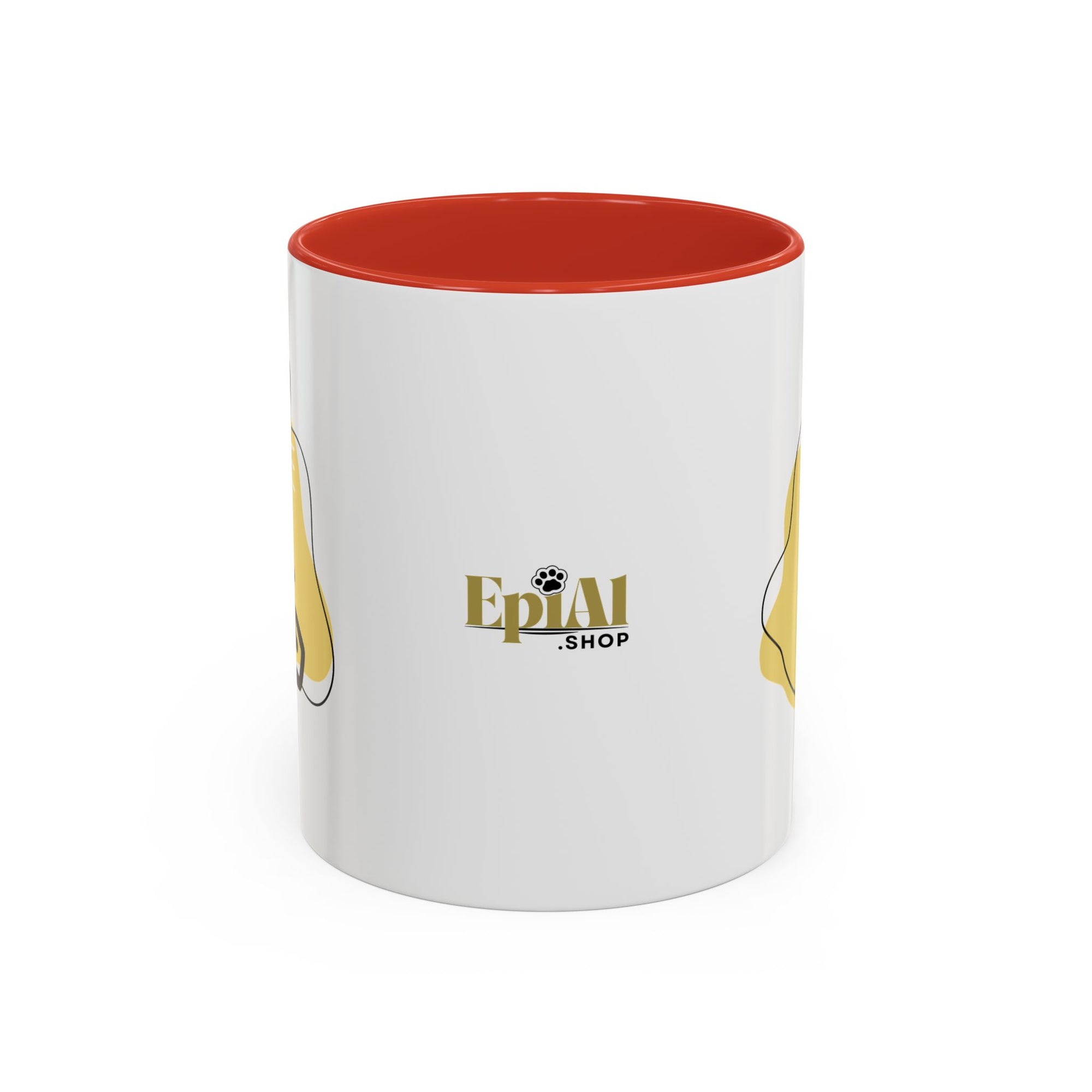 Playful Cat Accent Coffee Mug - 11oz & 15oz