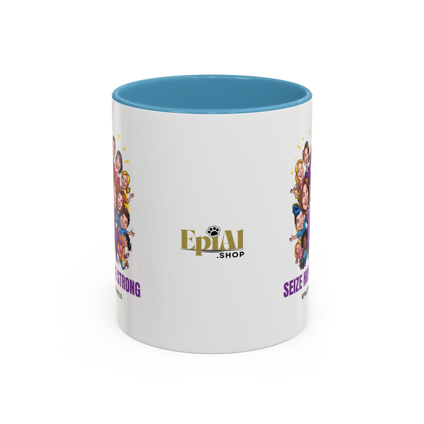 Epilepsy Awareness Coffee Mug - Seize Hope Be Strong
