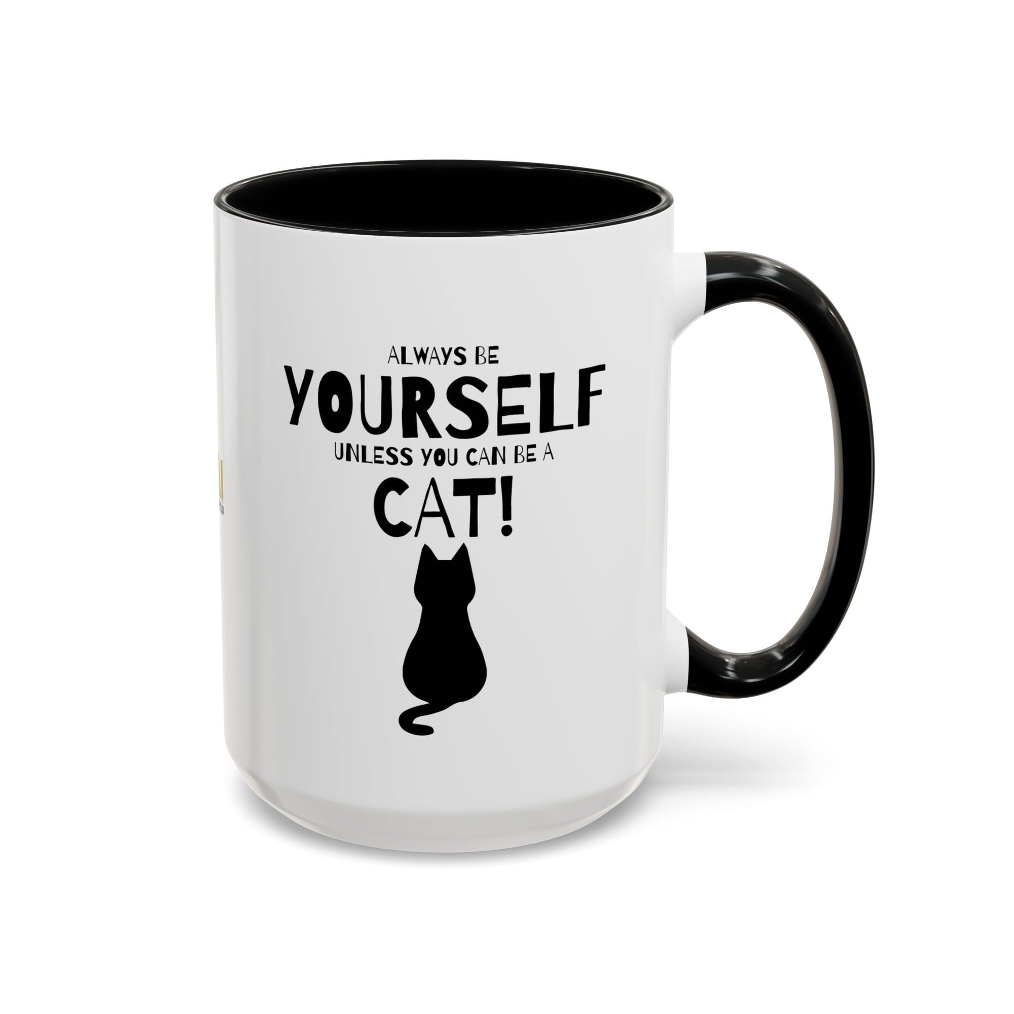 Whimsical Cat Lover Coffee Mug - Always Be Yourself