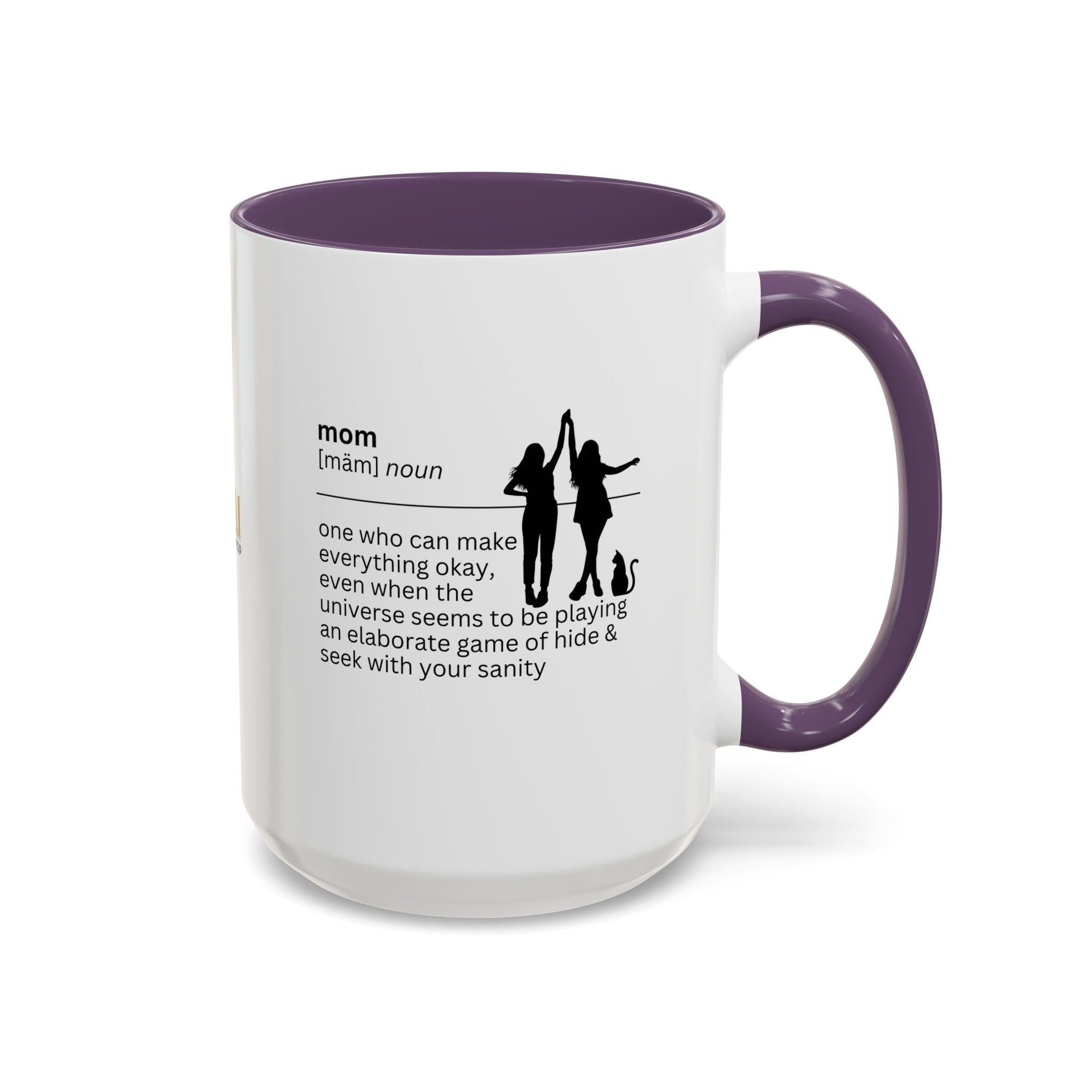 Mom Okay Accent Coffee Mug - Perfect Gift for Moms