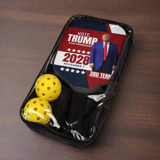 Trump 2028 Pickleball Paddle Set - Vote for 3rd Term!