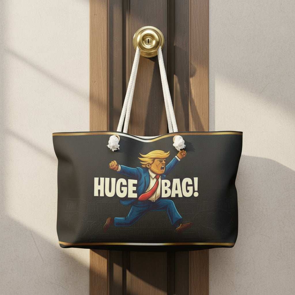 HUGE BAG! Parody Design – Bold Political Humor Tote