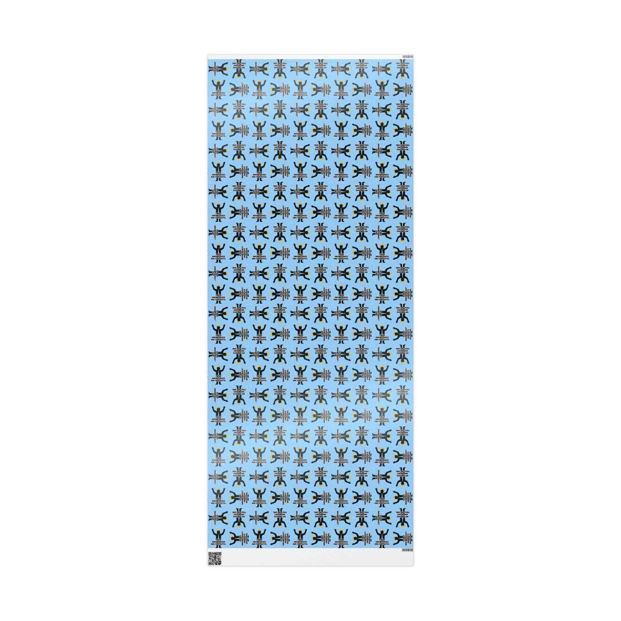 “World-Class Snowflakes” Political Parody Gift Wrap