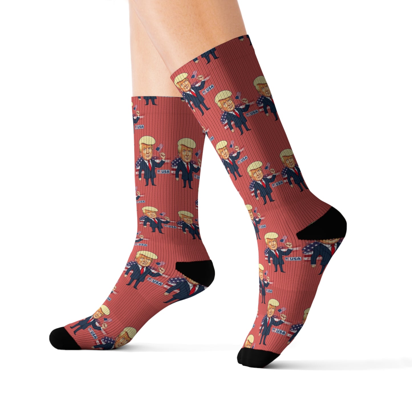 Fun Political Design Socks - Perfect for Casual Wear and Gifts