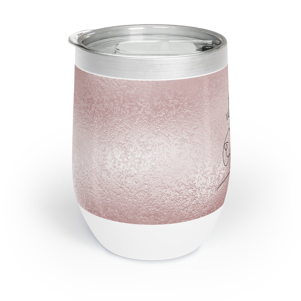 My Furry Valentine Chill Wine Tumbler