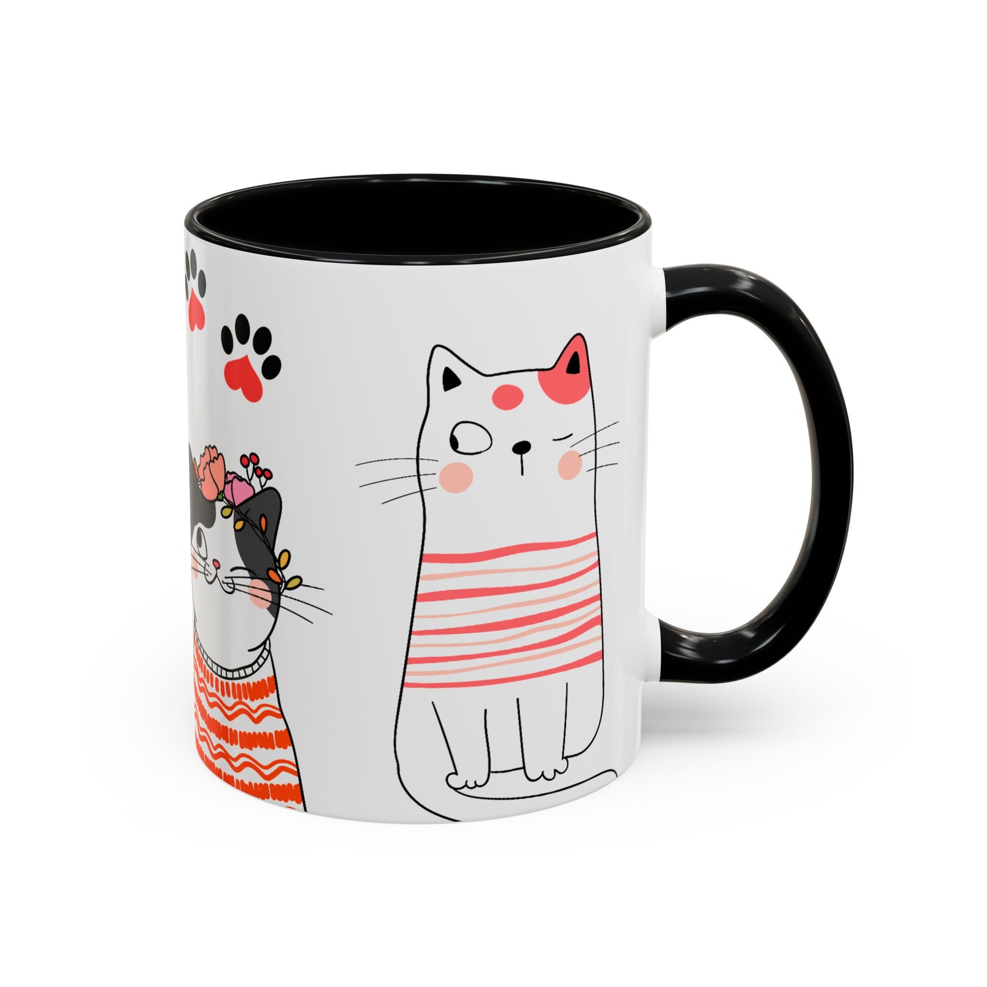 Cute Chilly Cats Coffee Mug