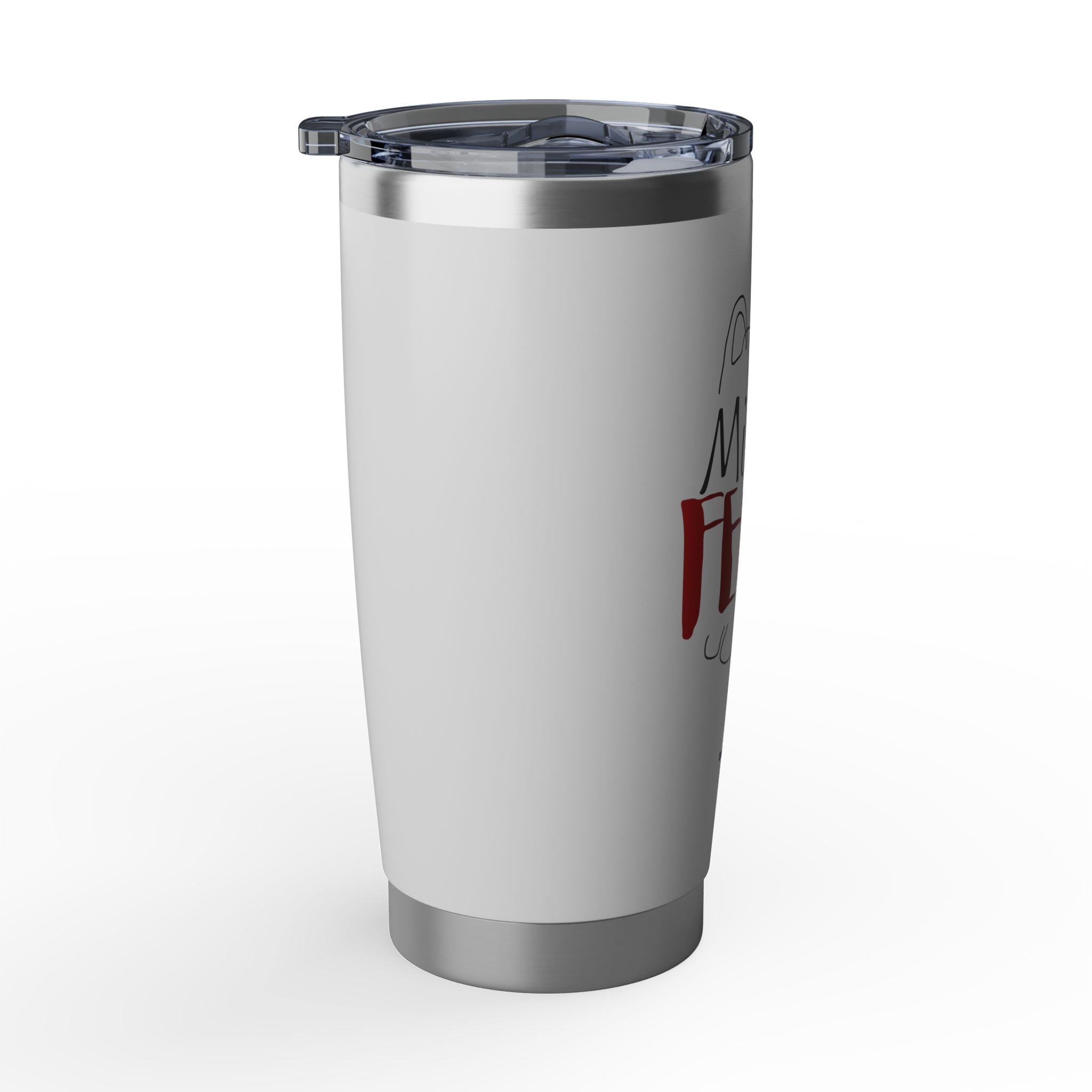 Mildly Feral 20oz Tumbler — Functioning, With Notes