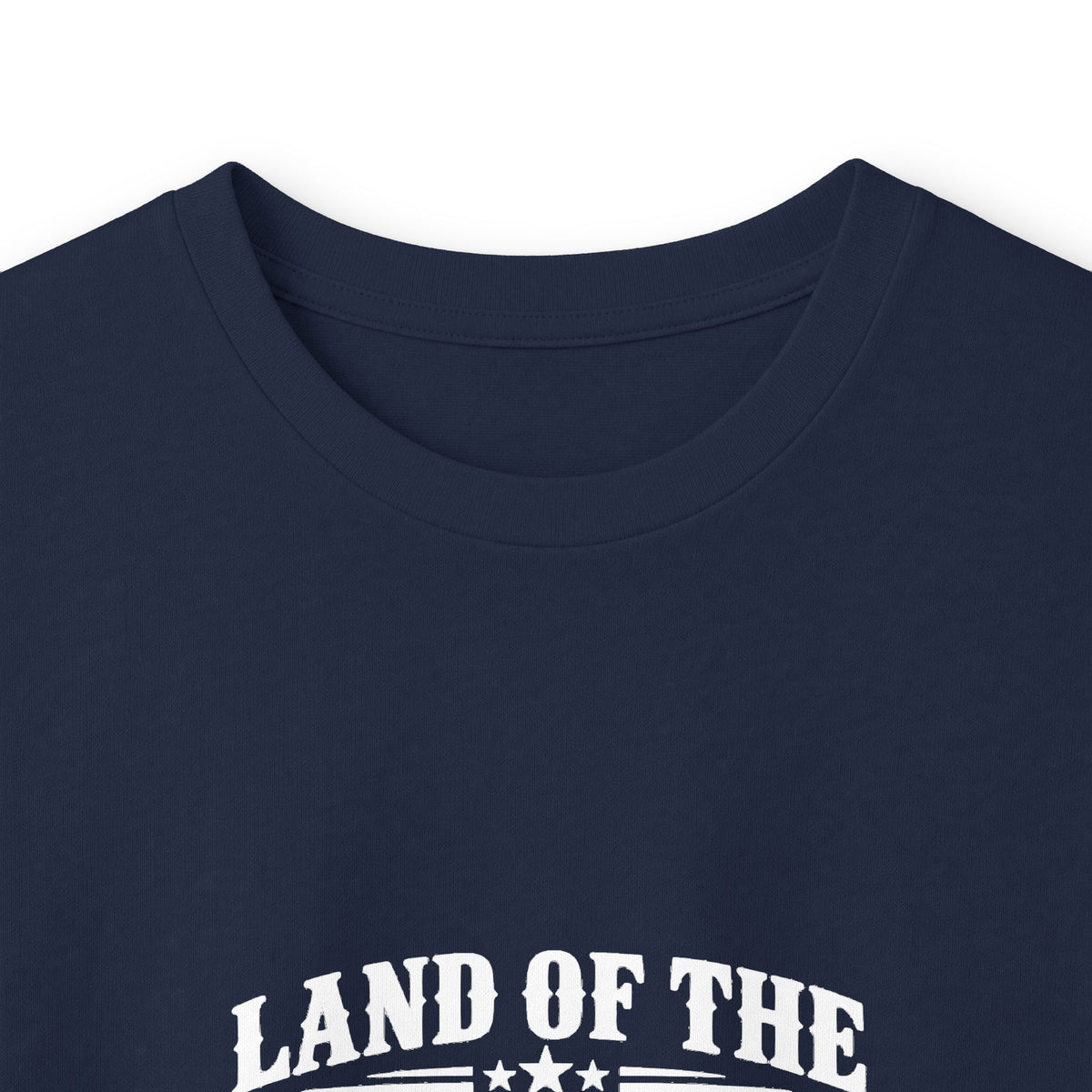 Land of the Free Long Sleeve T-Shirt | Vintage Patriotic American Freedom Tee