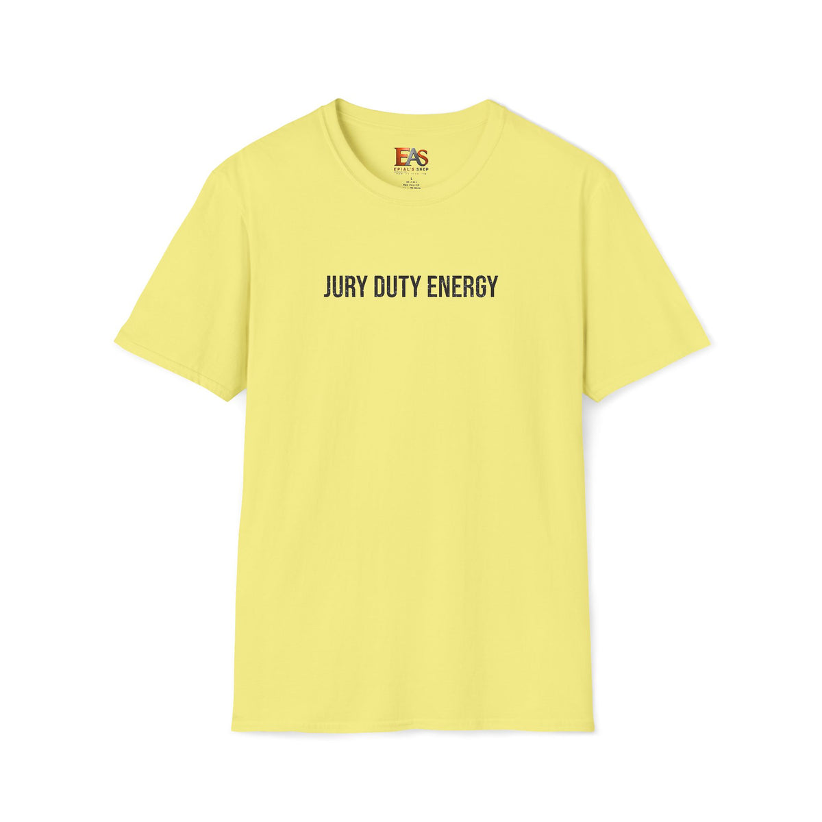 Jury Duty Energy True Crime Glitter T-Shirt