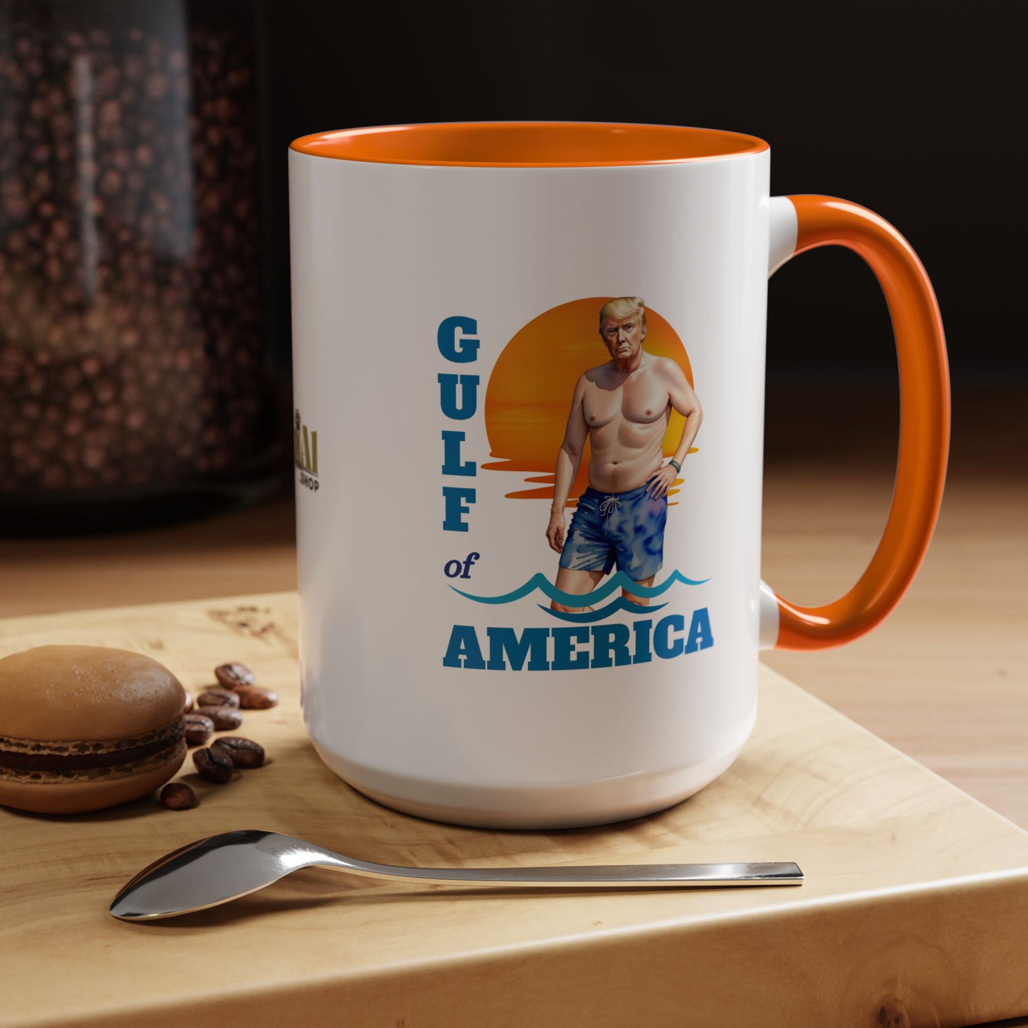 Humorous American Gulf Coffee Mug - 11/15oz Accent Mug for Fun Lovers