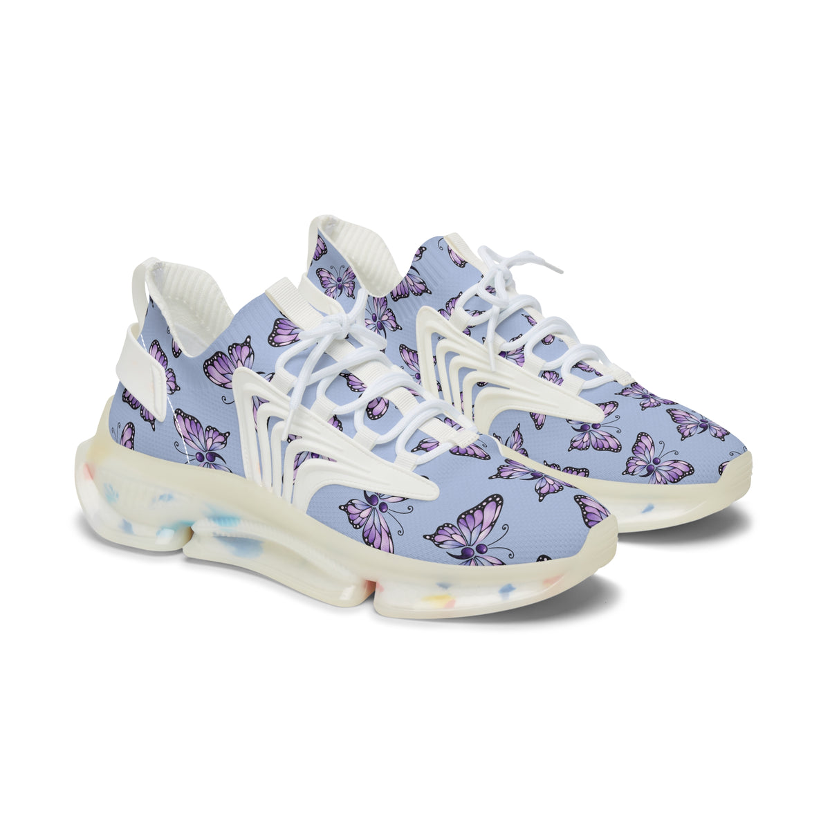 Women’s Semicolon Butterfly Sneakers | Suicide Awareness Shoes