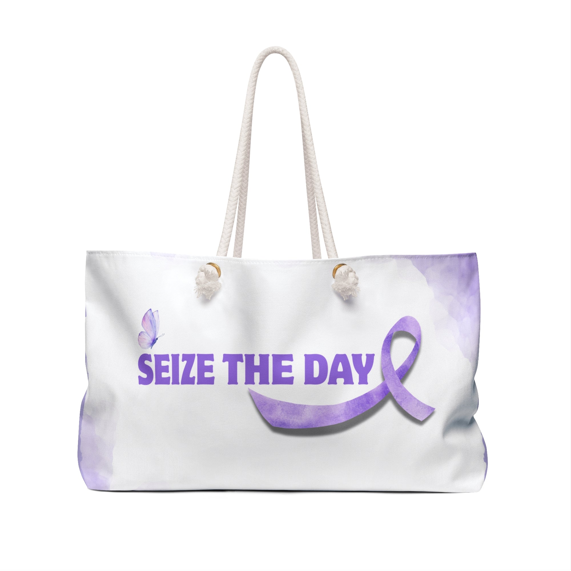 Watercolor Seize the Day Weekender Bag