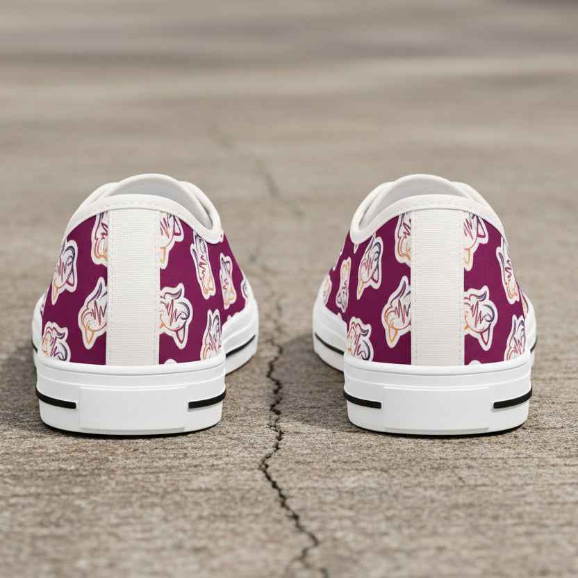 Neurostrong Stride Cat Women'sLow-Top Sneakers