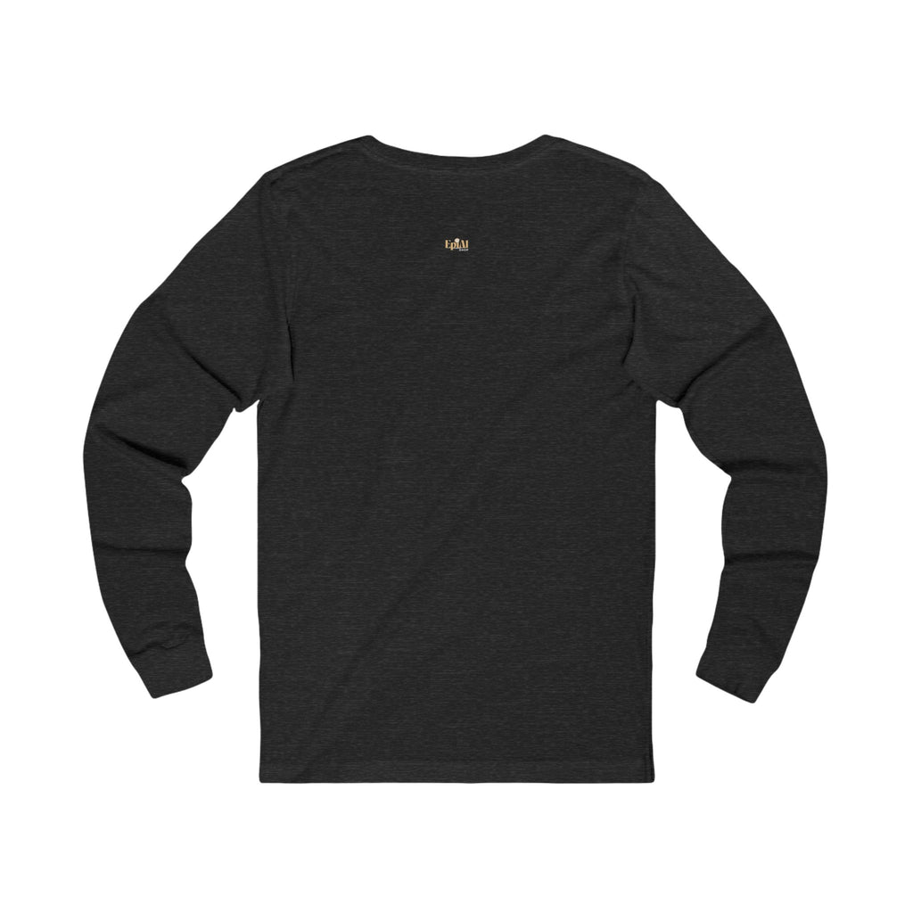 Sittin' Kitten Long Sleeve Cat Lover Tee