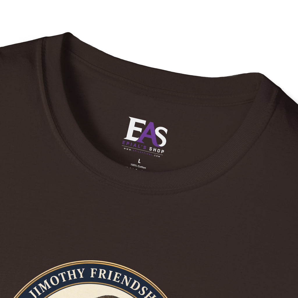 The Jimothy Friendship Society T-Shirt | Raccoon Membership Seal Tee