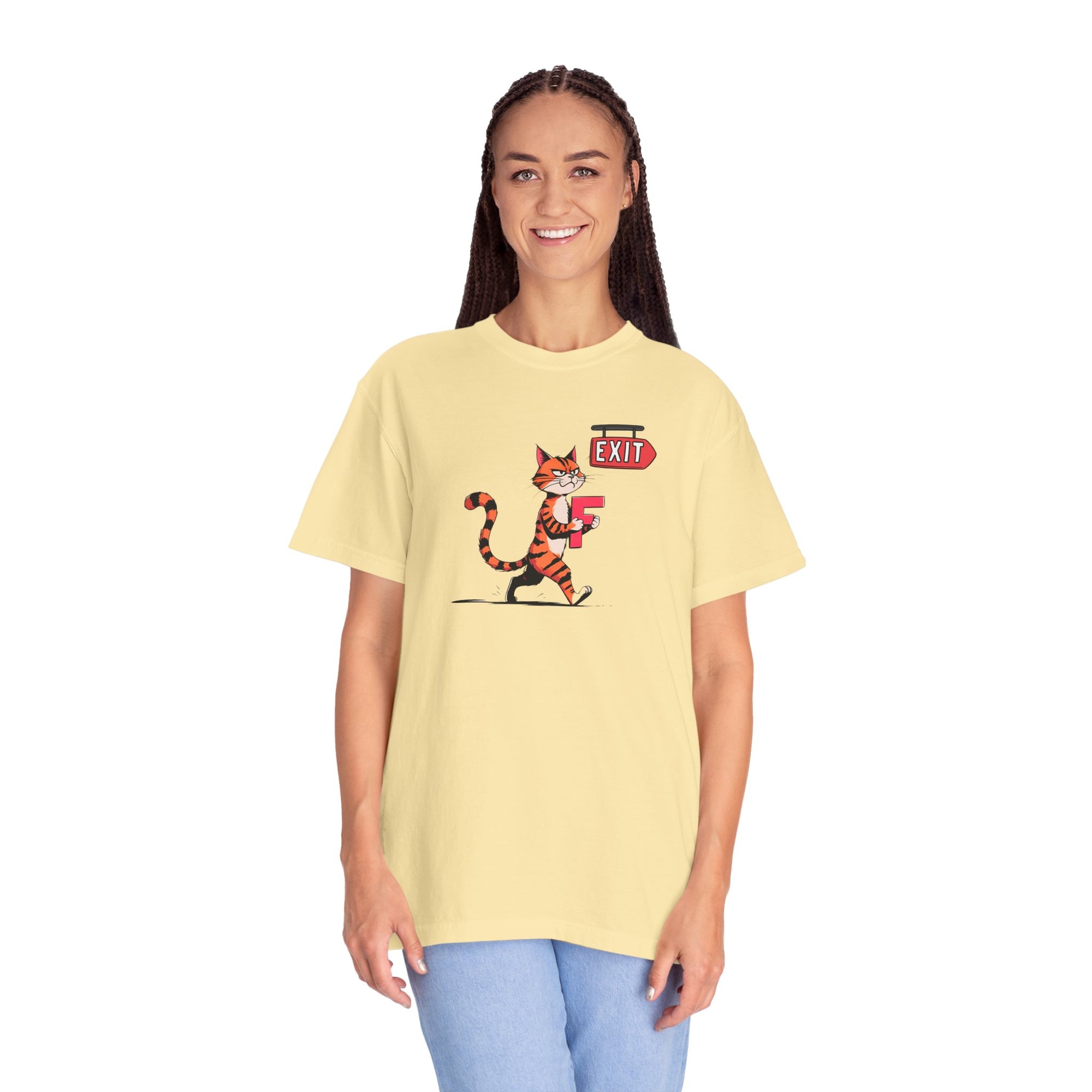 Getting the F Outta Here Unisex Garment-Dyed T-shirt