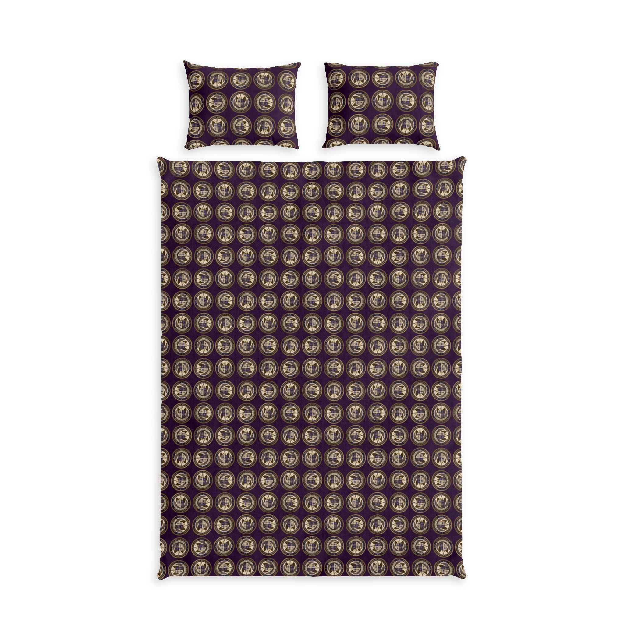 National Resilience Administration Cotton Duvet Cover Set | Epilepsy Awareness Bedding