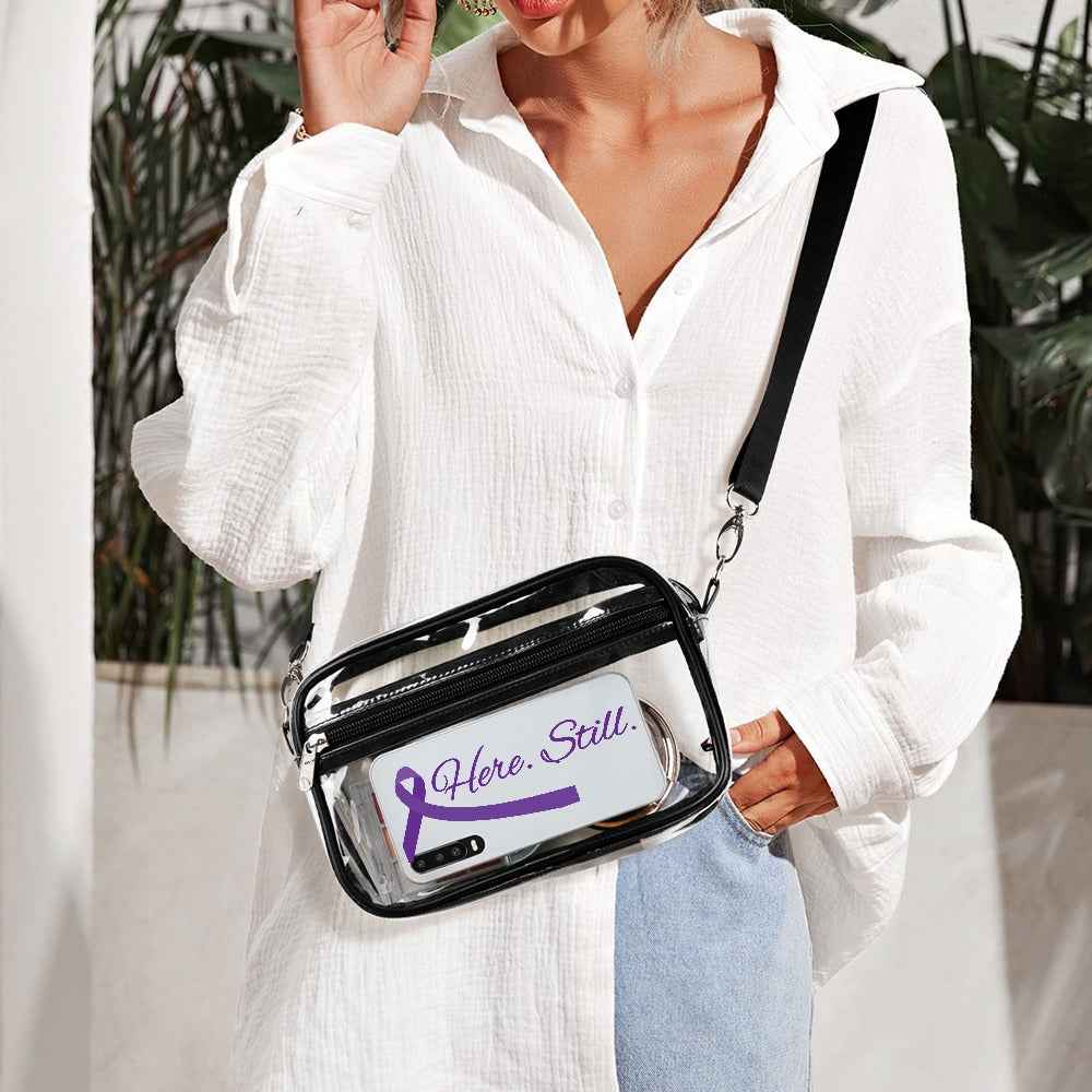 Transparent satchel set Two piece New