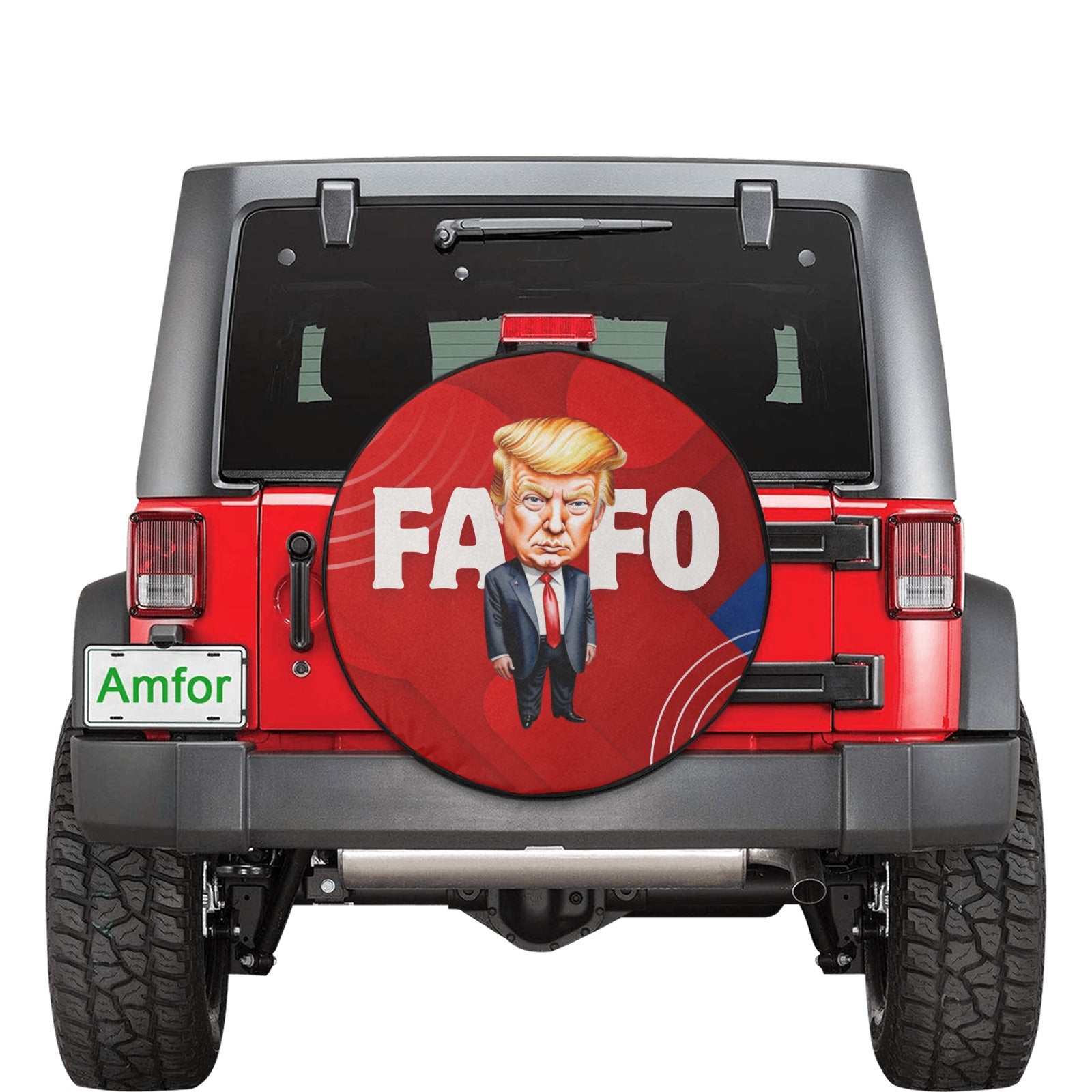 Trump FAFO Spare Tire Cover (Small)(15")