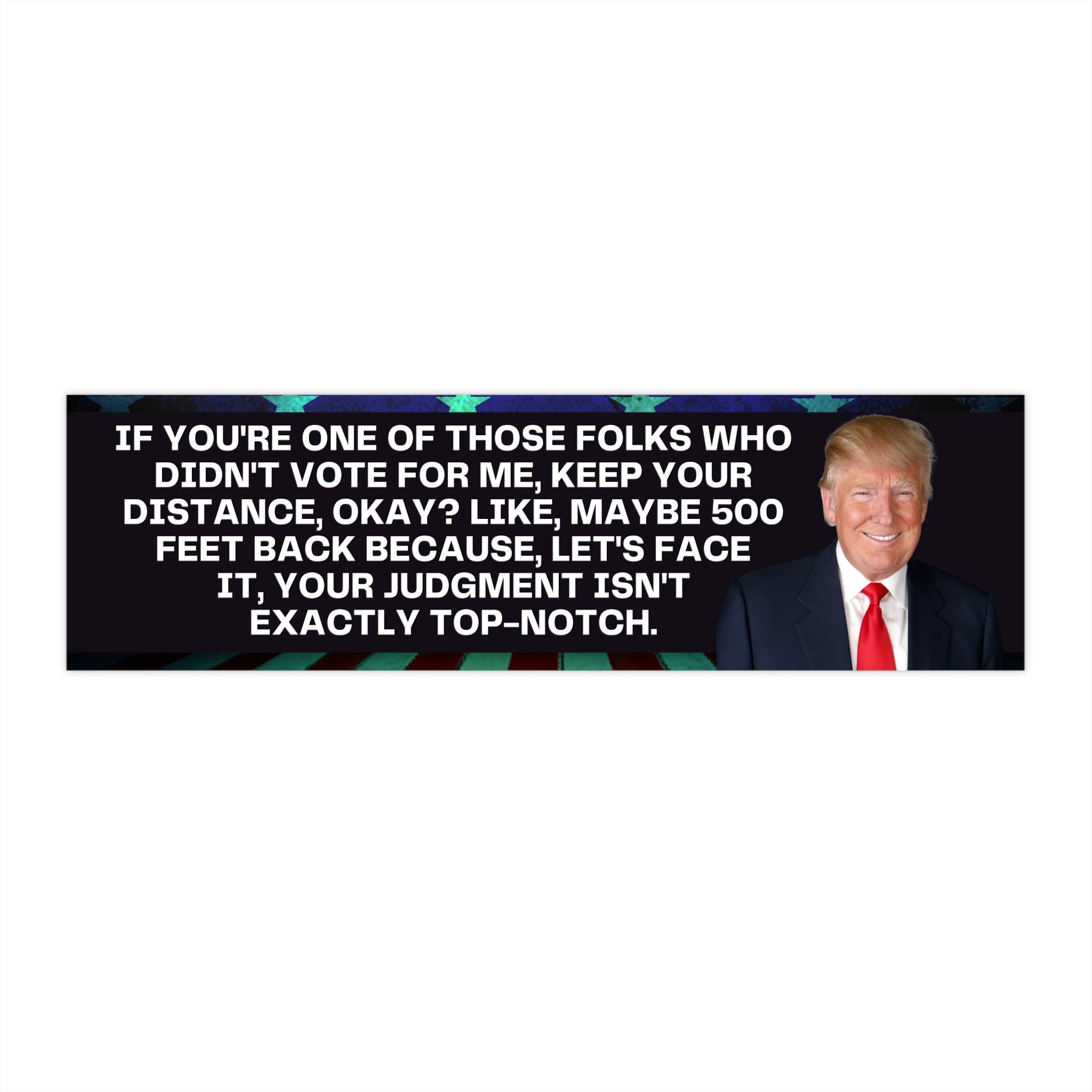 500 Feet Back Bumper Stickers - Accessories, Auto, Bumper Decor - EpiAl's Shop