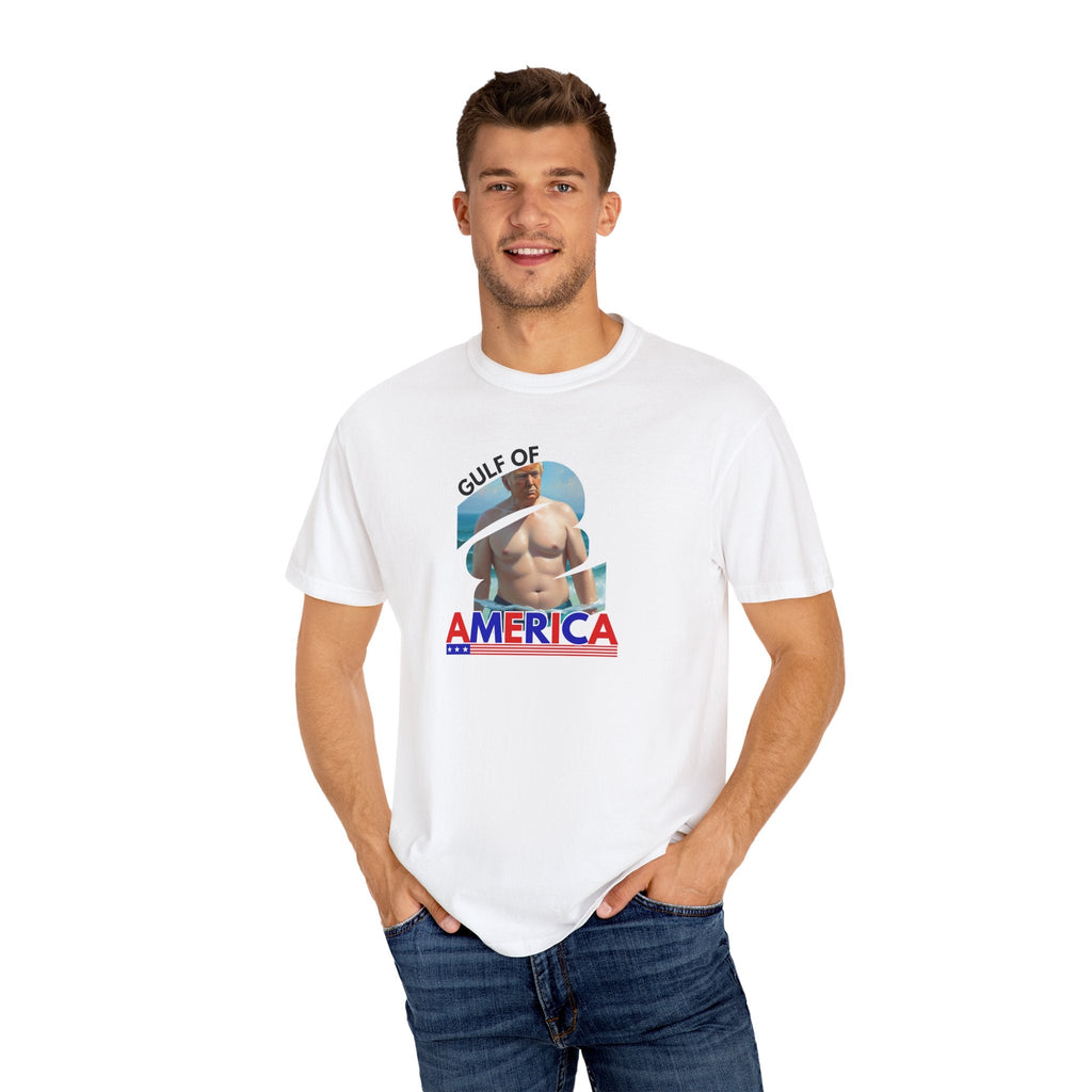 Gulf of America Graphic T-Shirt | Summer Vibes for Beach Lovers Printify