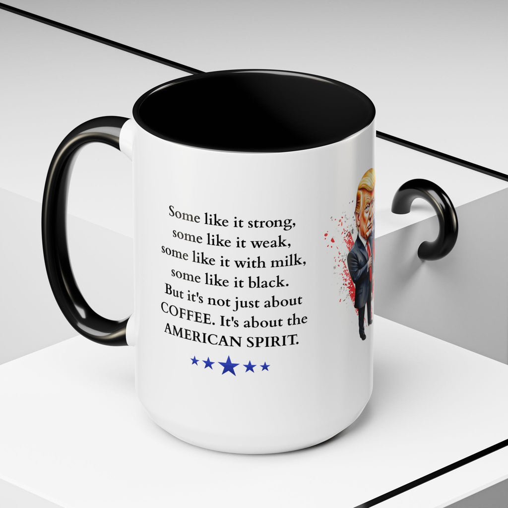 Donald Trump Motivational Coffee Mug: Mocha Inspiration