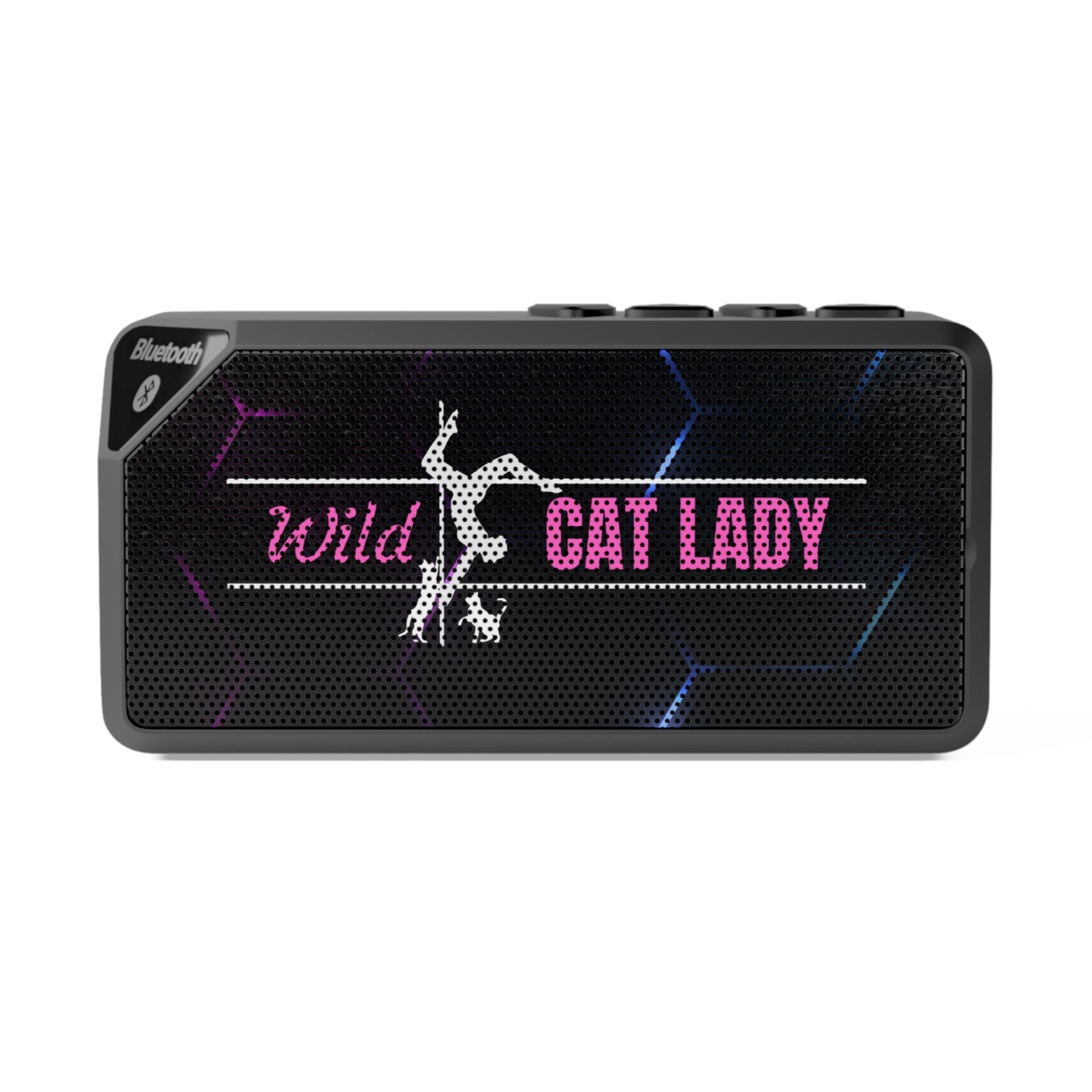 Wild Cat Lady Jabba Bluetooth Speaker
