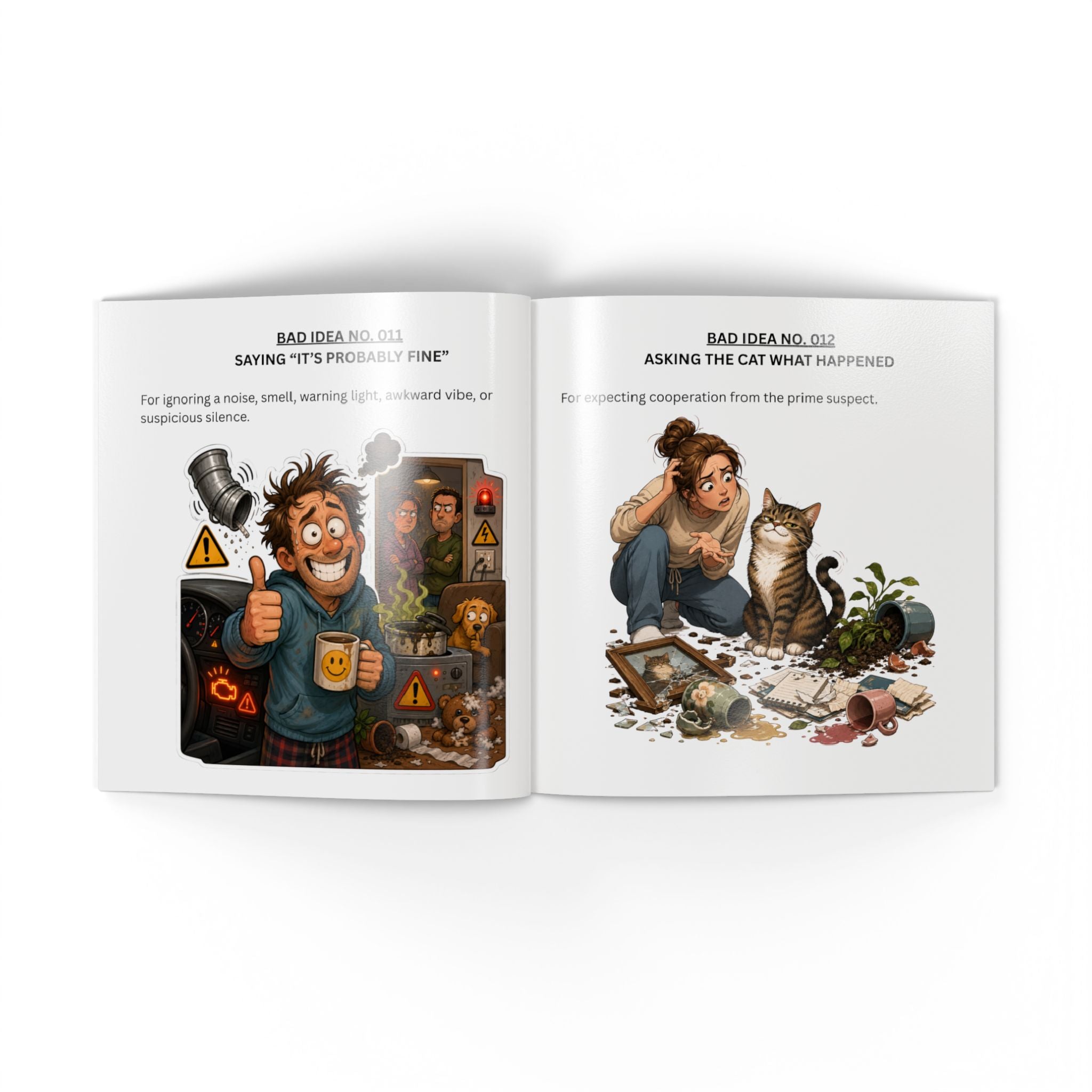 Bureau of Bad Ideas: Funny Faux-Government Softcover Book
