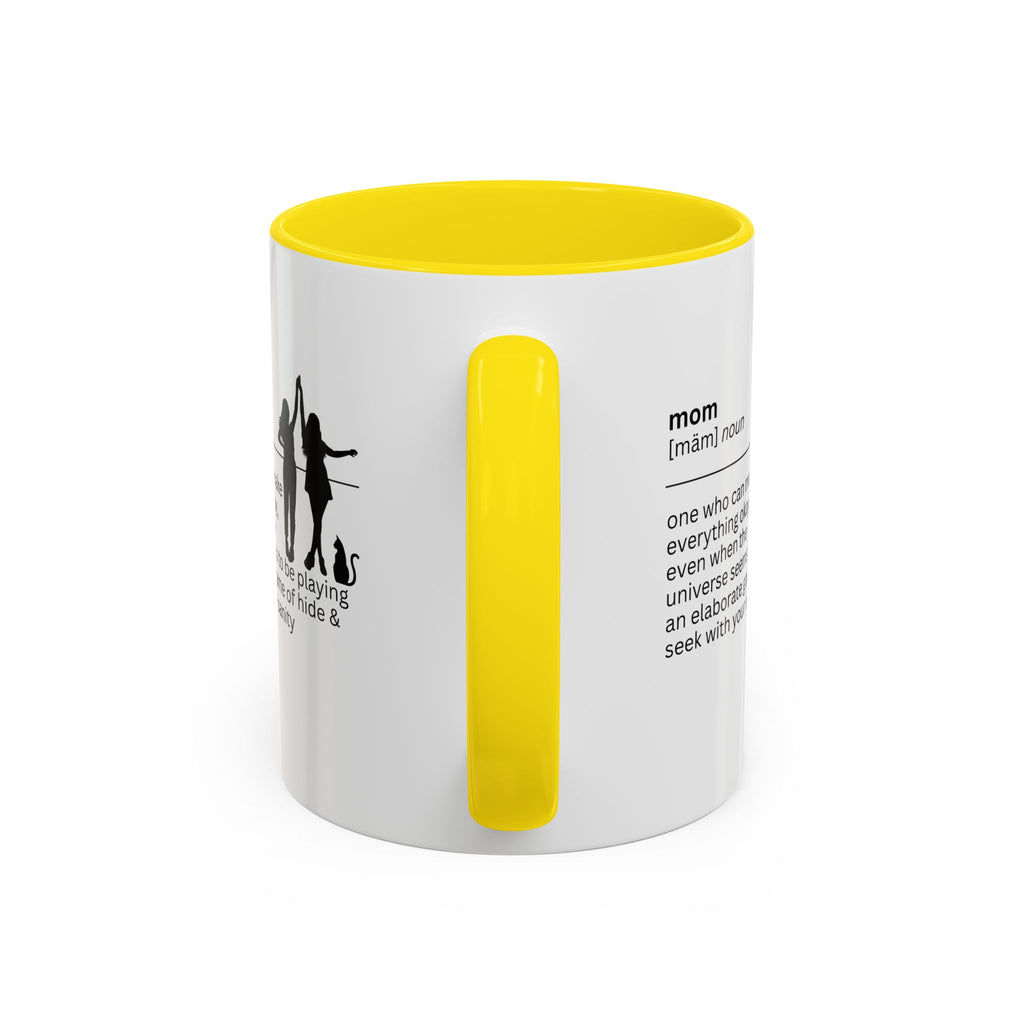 Mom Okay Accent Coffee Mug - Perfect Gift for Moms