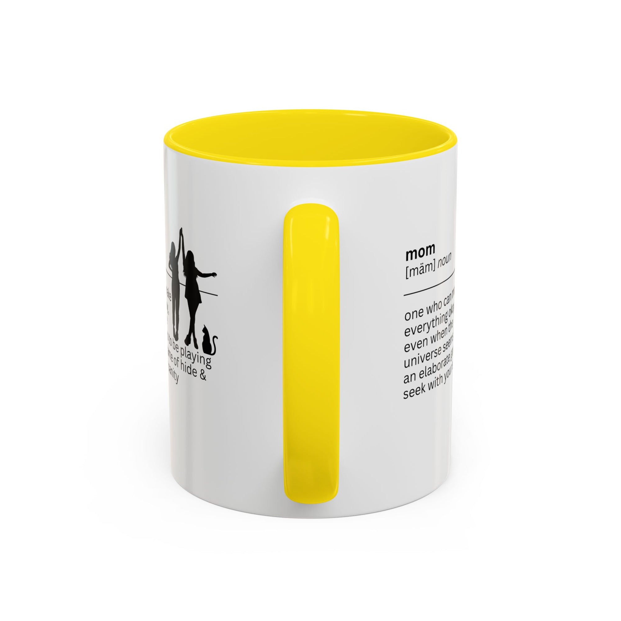 Mom Okay Accent Coffee Mug - Perfect Gift for Moms