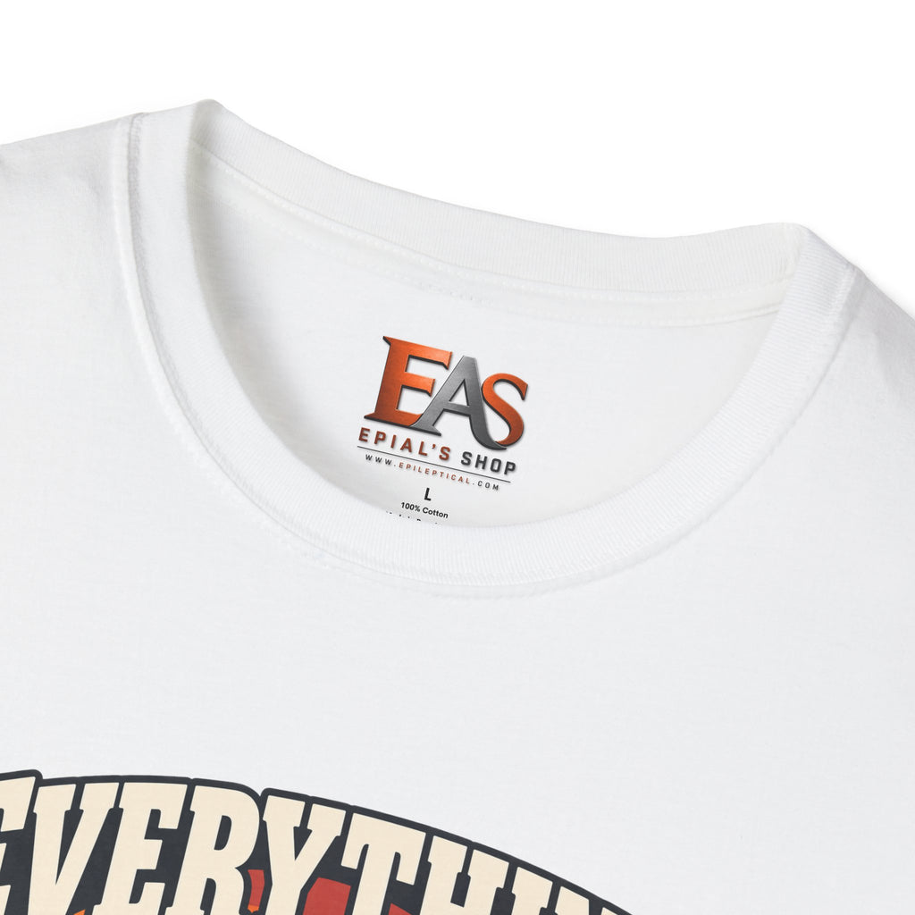 Everything Is Fine Please Stockpile Accordingly T-Shirt | Funny Emergency Preparedness Tee