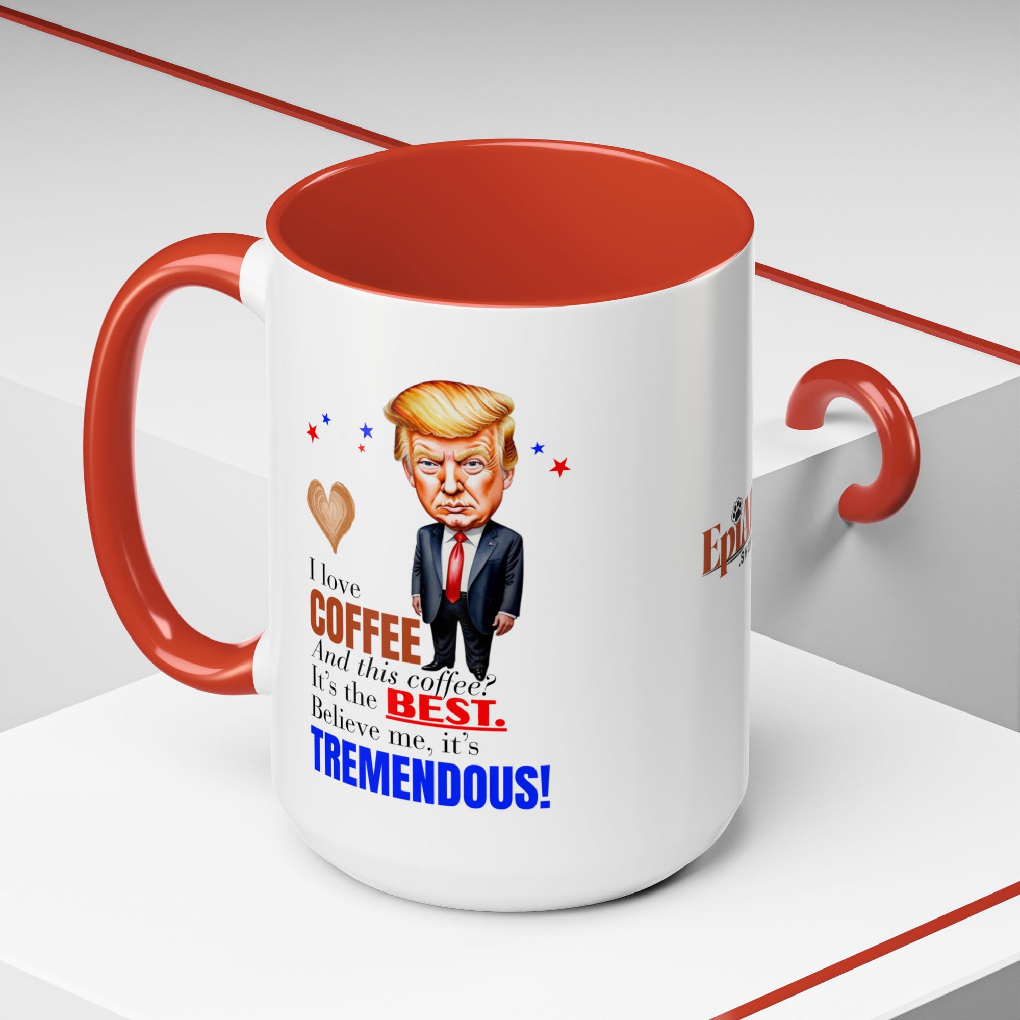 Trump-Themed Accent Coffee Mug