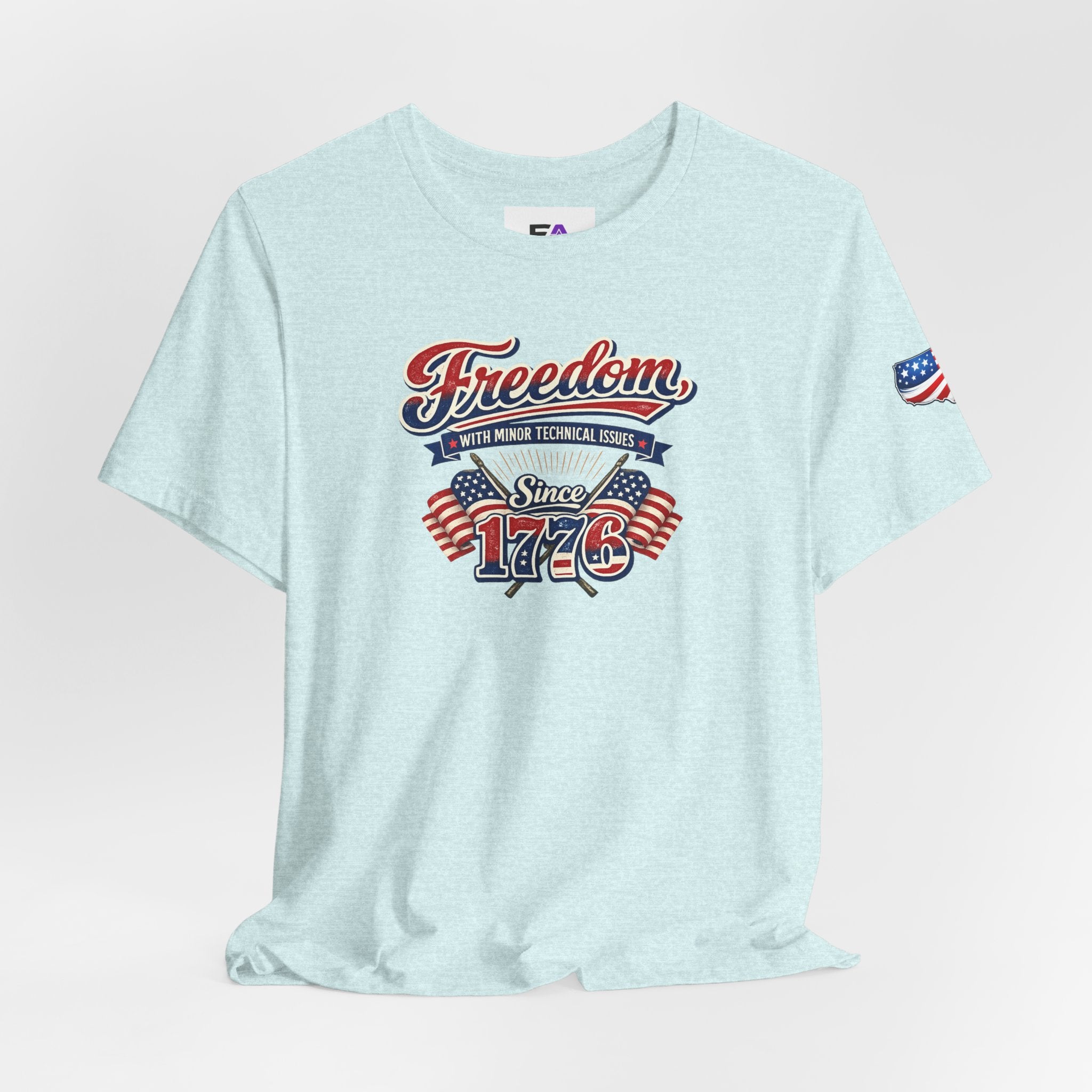 Freedom, With Minor Technical Issues, Since 1776 Patriotic T-Shirt