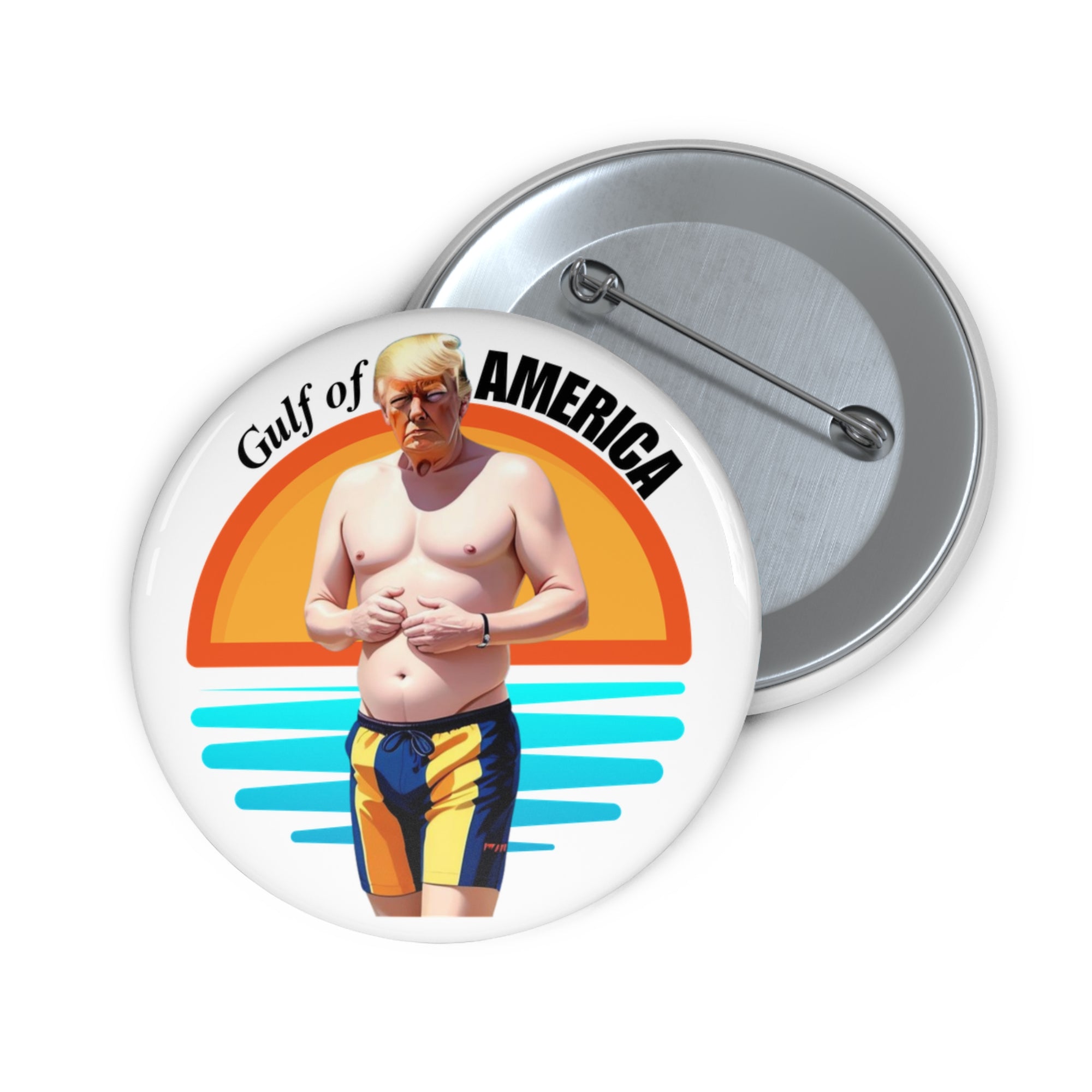 Pin Buttons | Fun Summer Vibes | American Gulf Design