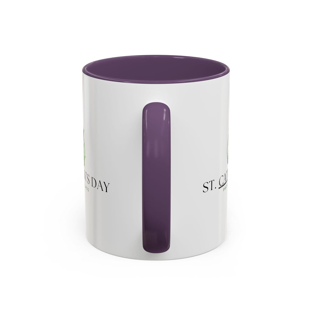 St. Patrick's Day Cat Coffee Mug - Proud Cat Lass Design Printify