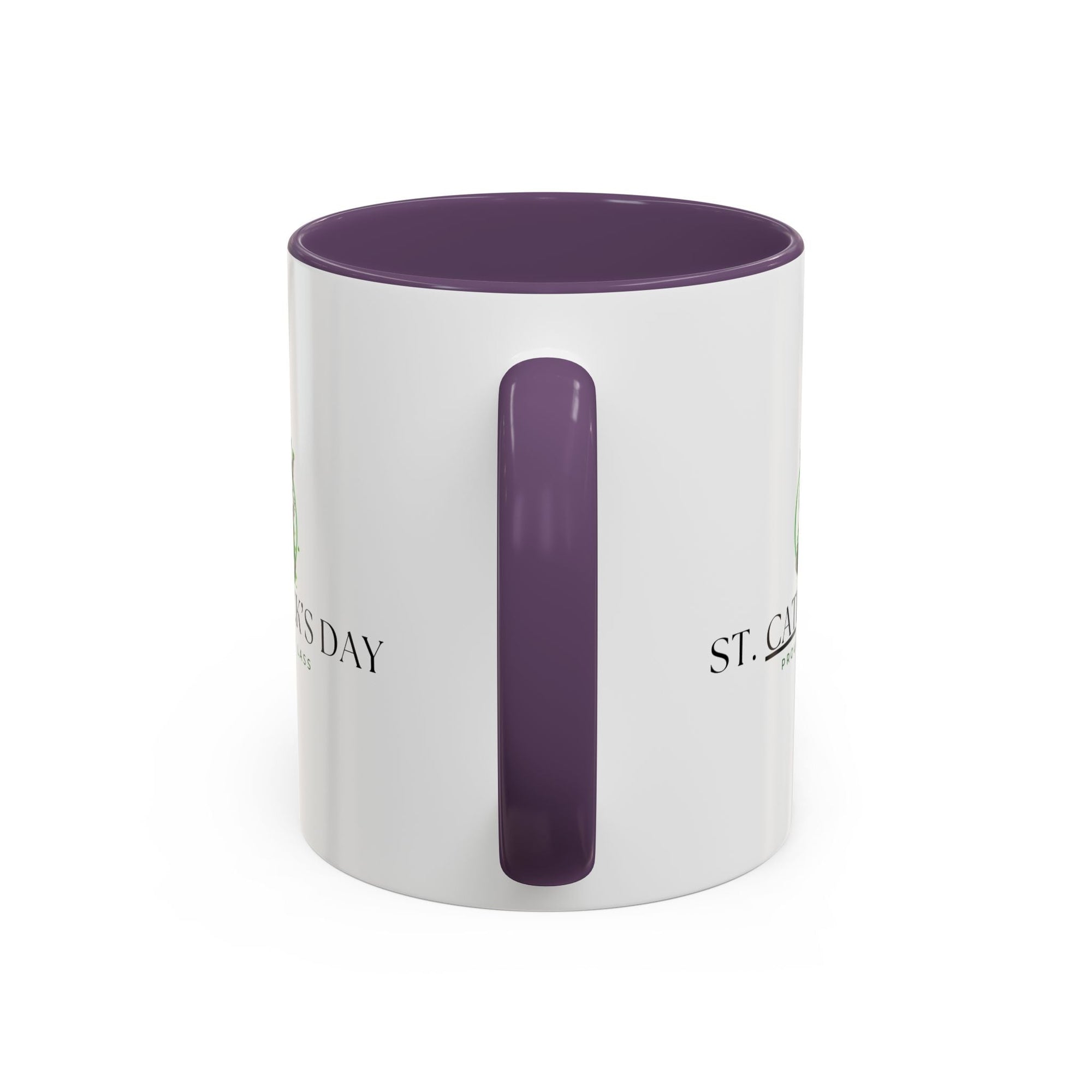 St. Patrick's Day Cat Coffee Mug - Proud Cat Lass Design Printify