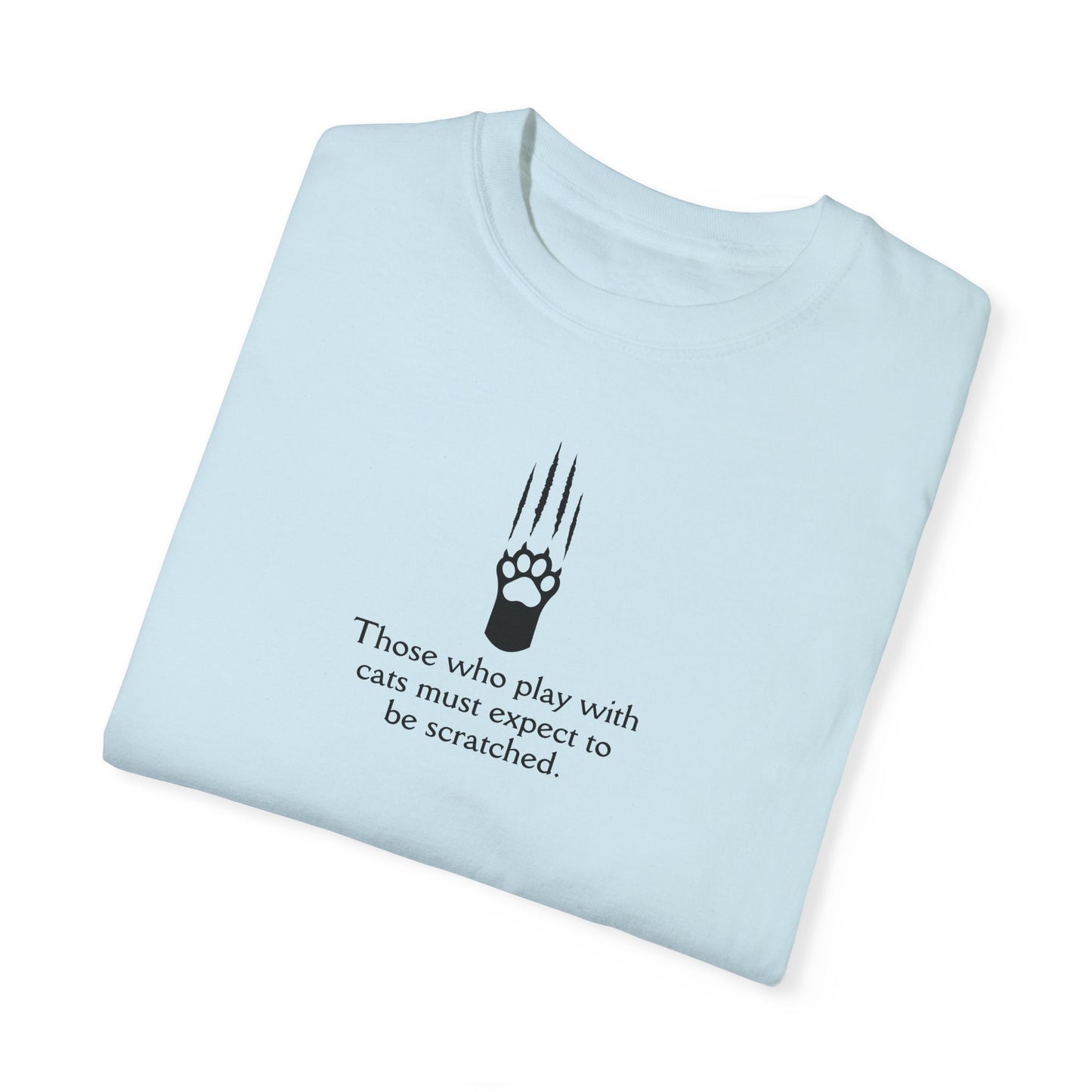 Cat Lover's Quote T-Shirt - Playful & Comfy Graphic Tee