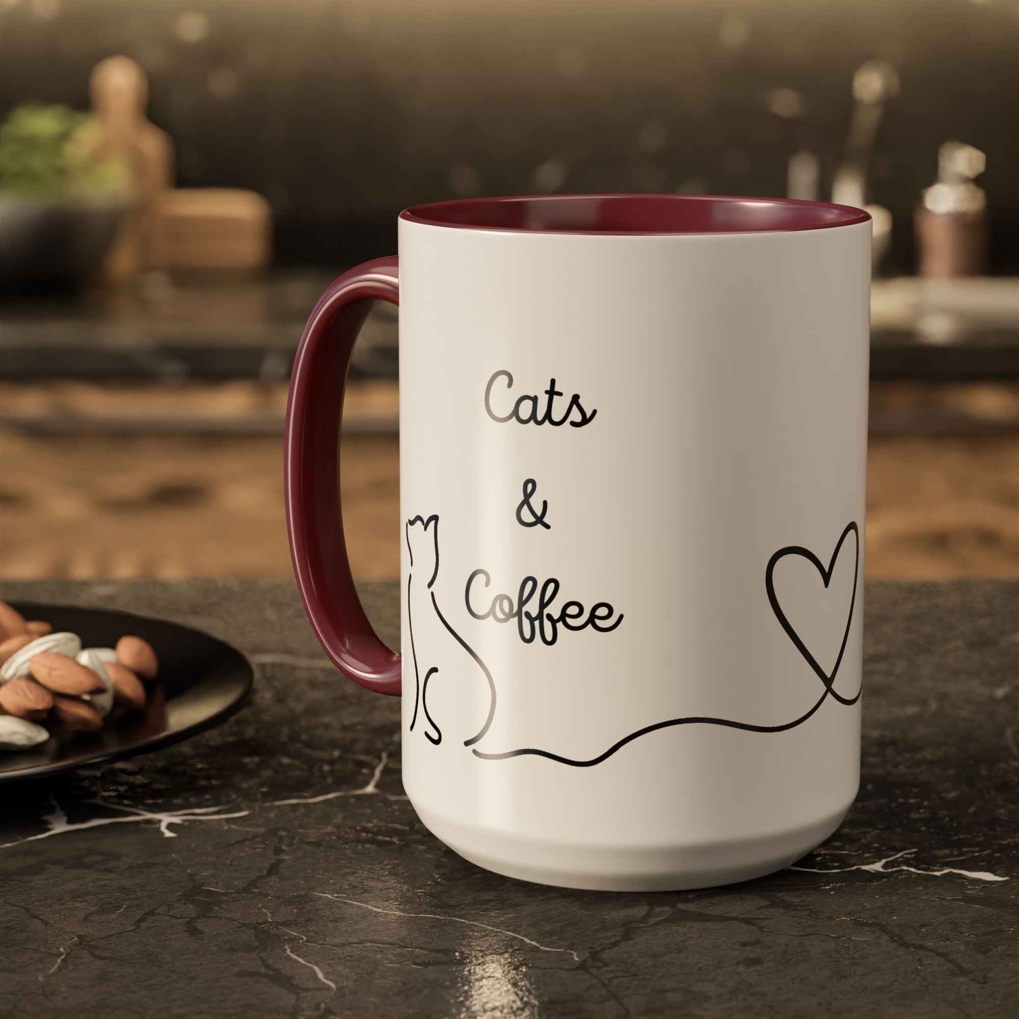 Hugs & Mugs Vibrant Color Coffee Mug