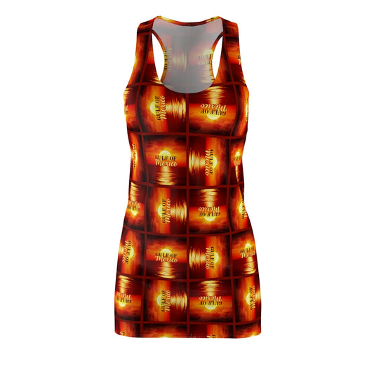 Sunset Gulf of Mexico Vibes Racerback Dress Printify