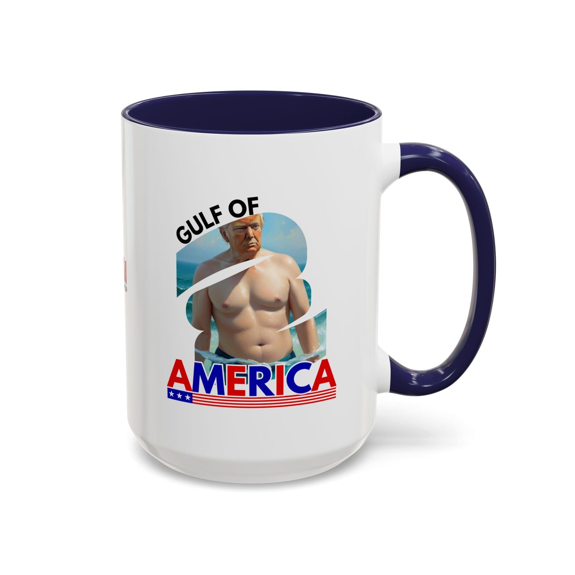 Trump's Gulf of America Accent Coffee Mug Printify