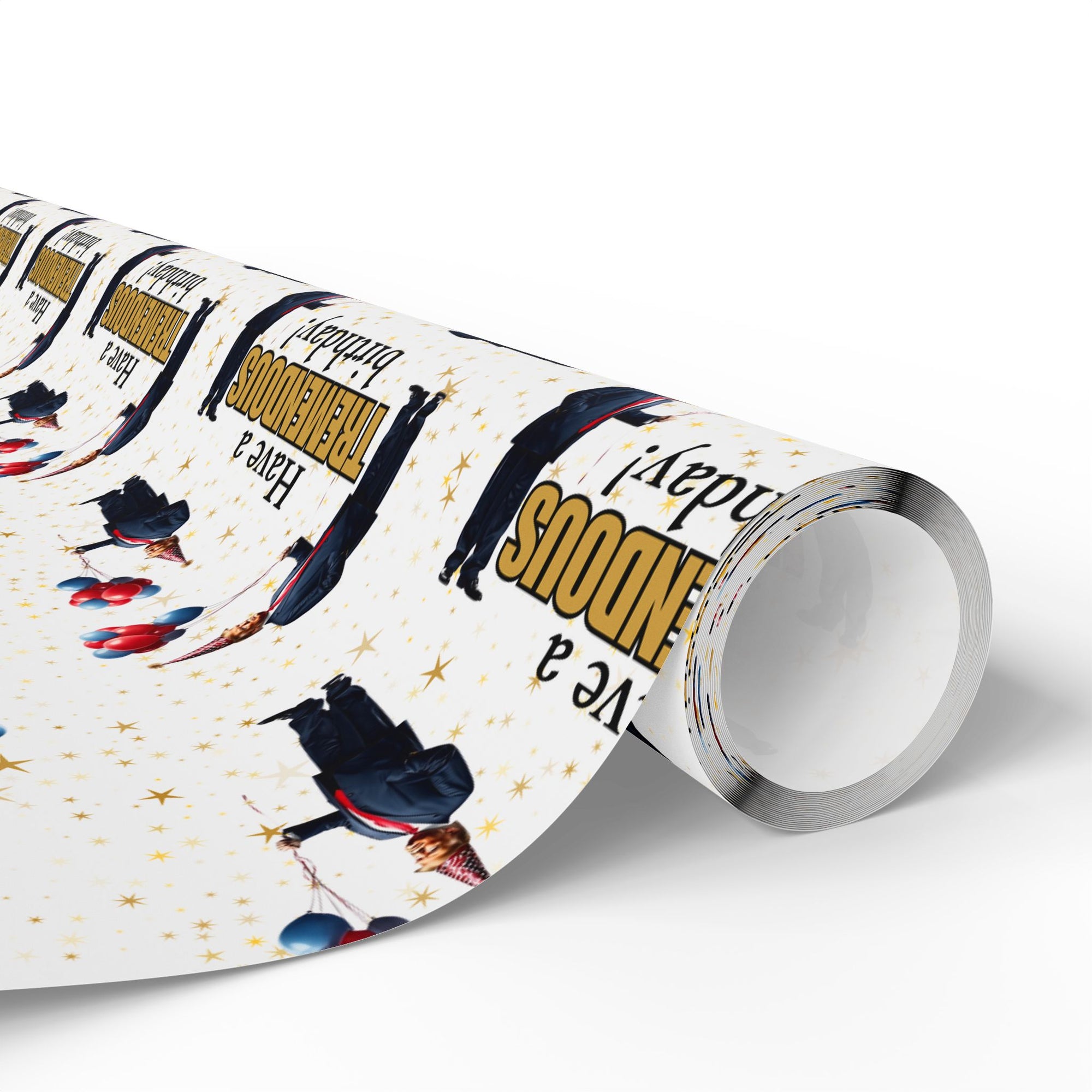 Tremendous Trump Birthday Wrapping Paper