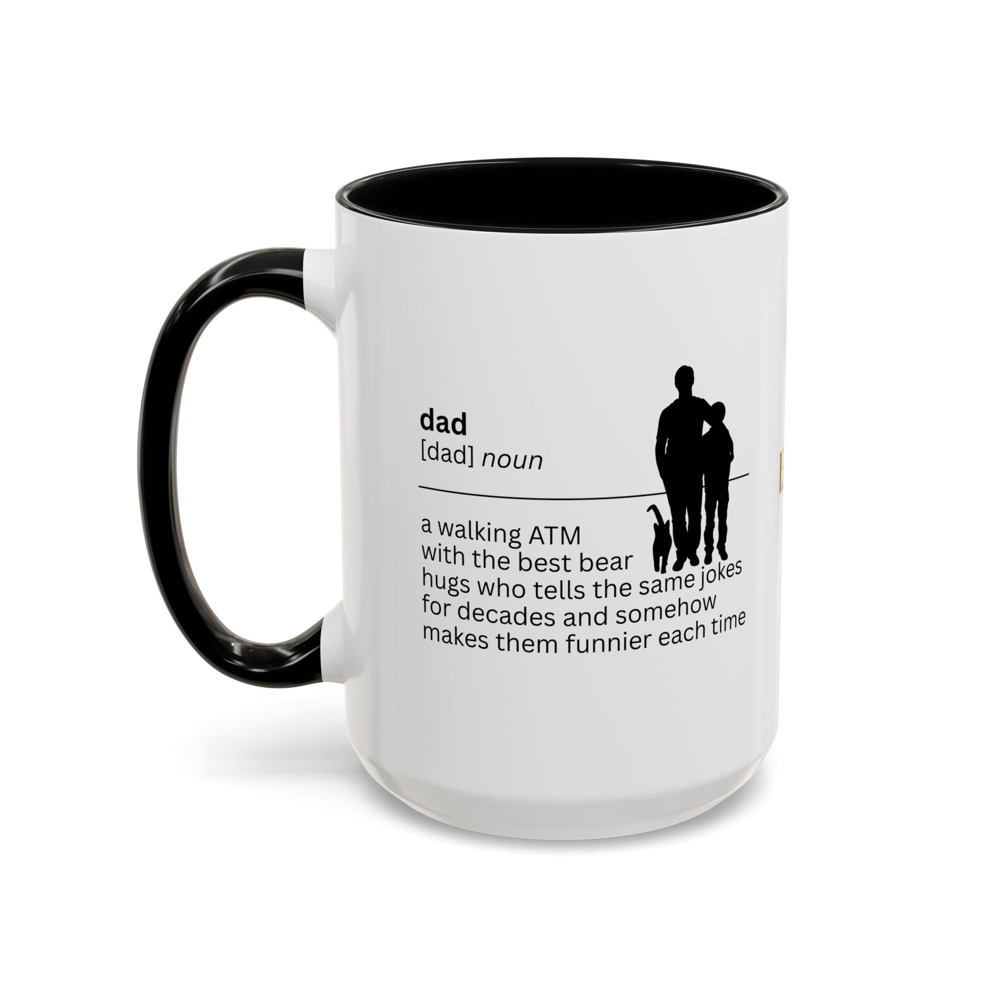 Dad ATM Accent Coffee Mug - Perfect Gift for Dads