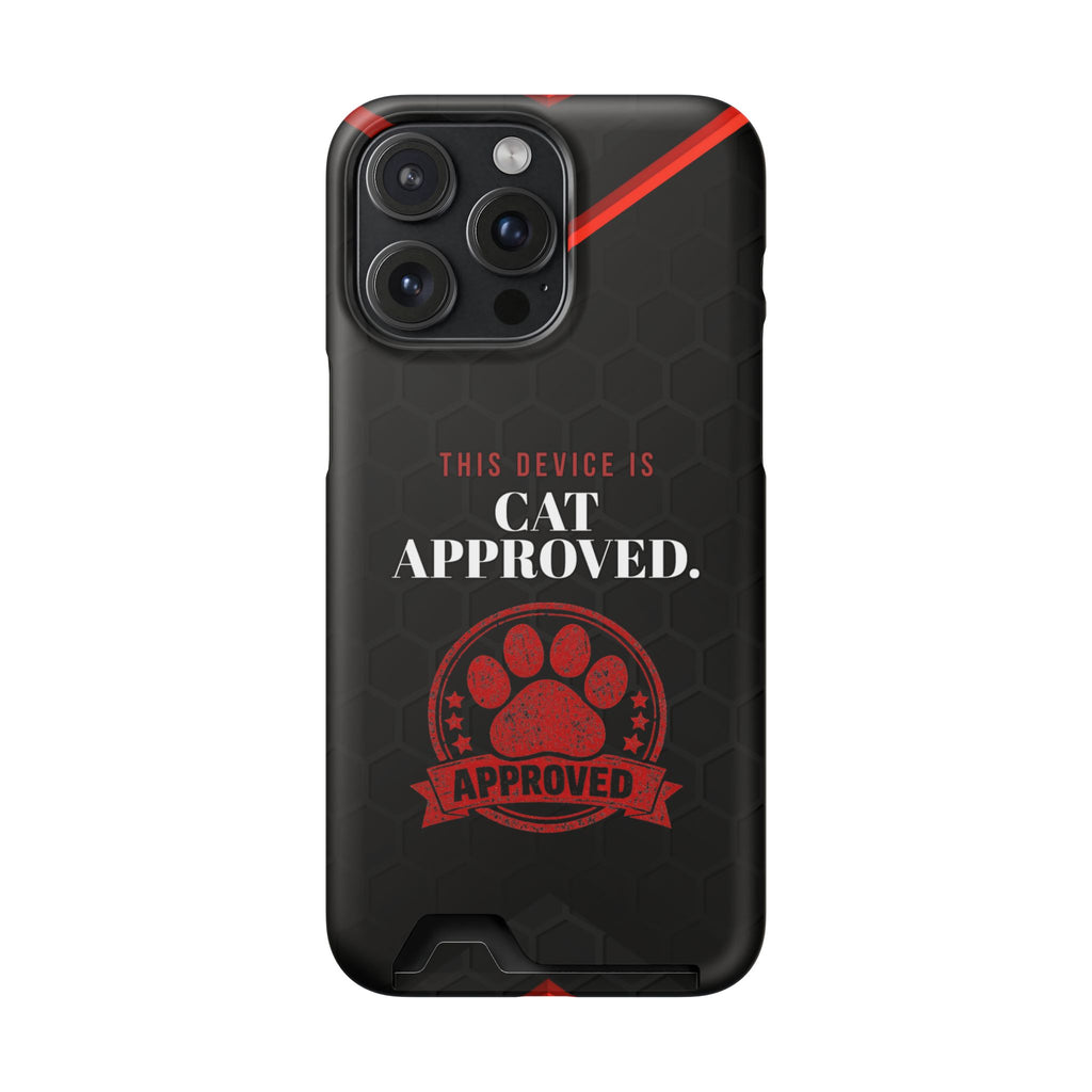 This Device Is Cat Approved Samsung Galaxy Case – Paw Stamp Design