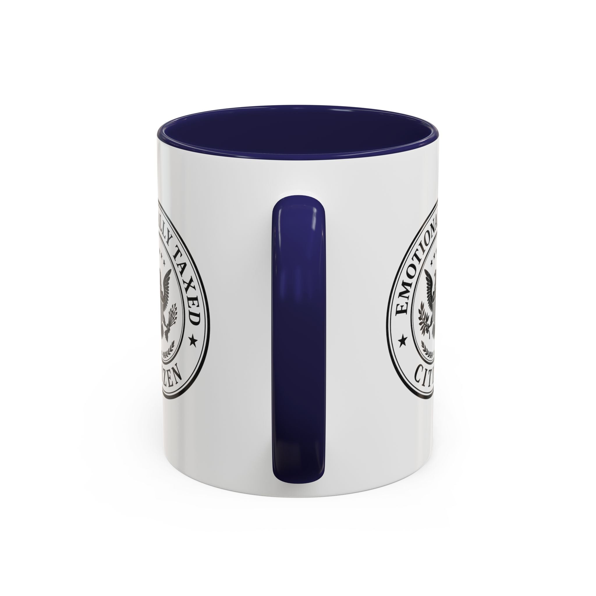 Emotionally Taxed Citizen Accent Mug | Existential Office Mug
