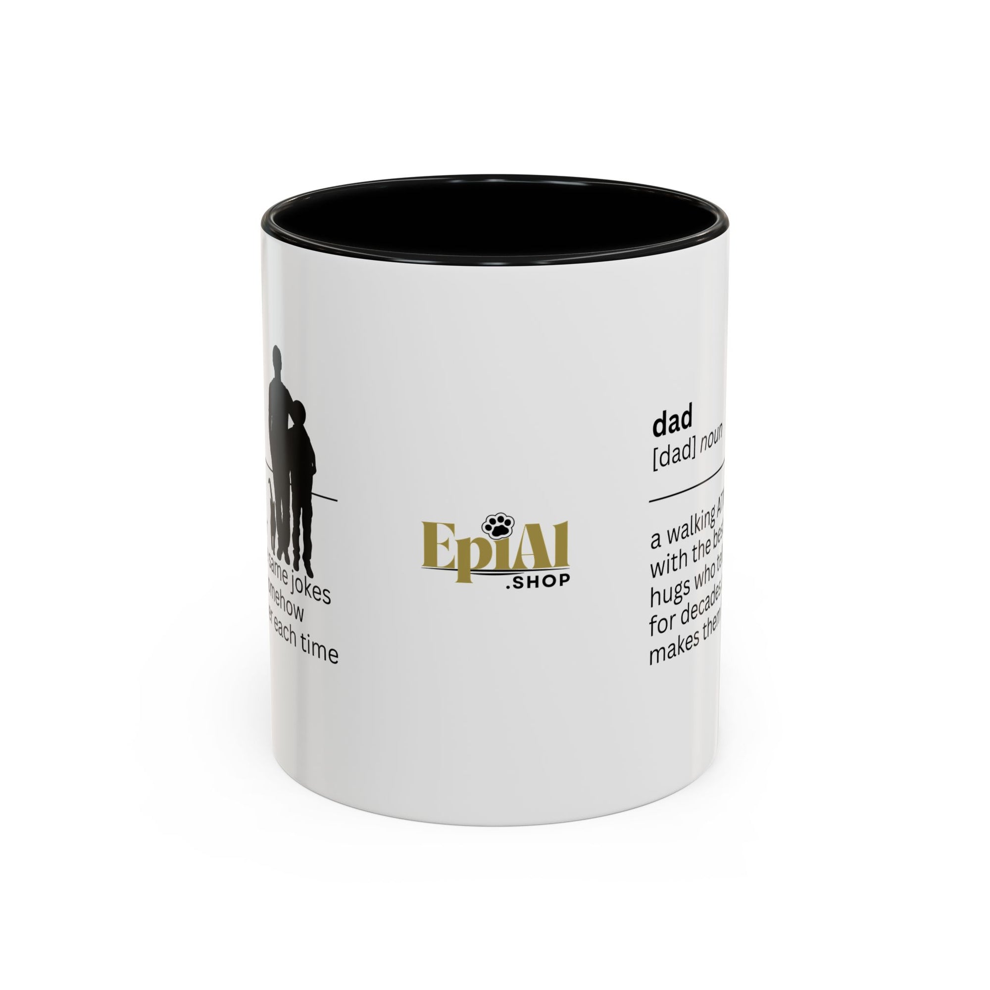 Dad ATM Accent Coffee Mug - Perfect Gift for Dads